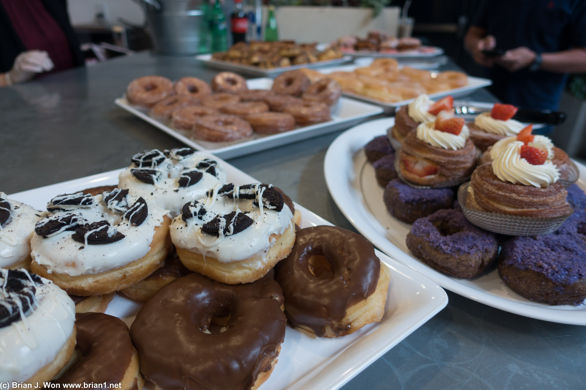 They catered DK's Donuts.