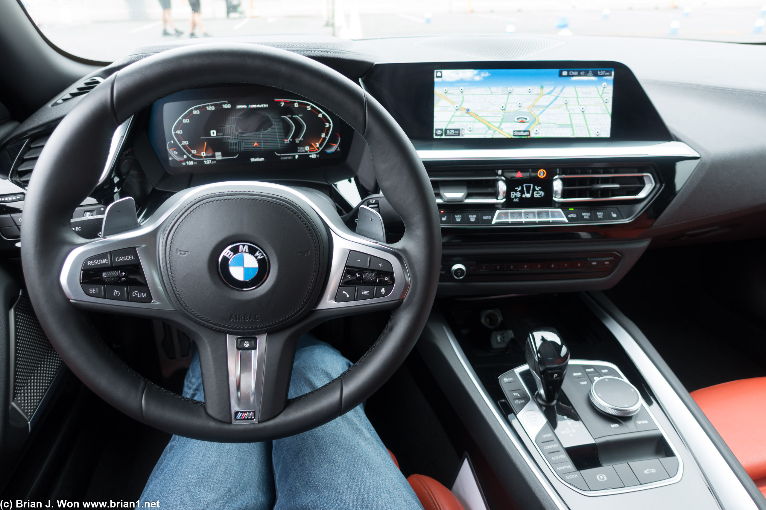 Z4 M40i, 382hp/368lb-ft. Feels very familiar to the X6....