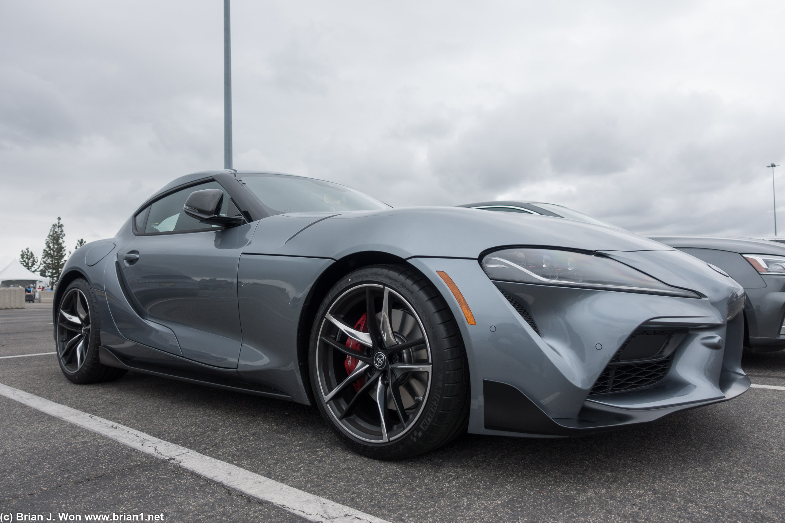 Another guests' Mk V Toyota Supra 3.0T.