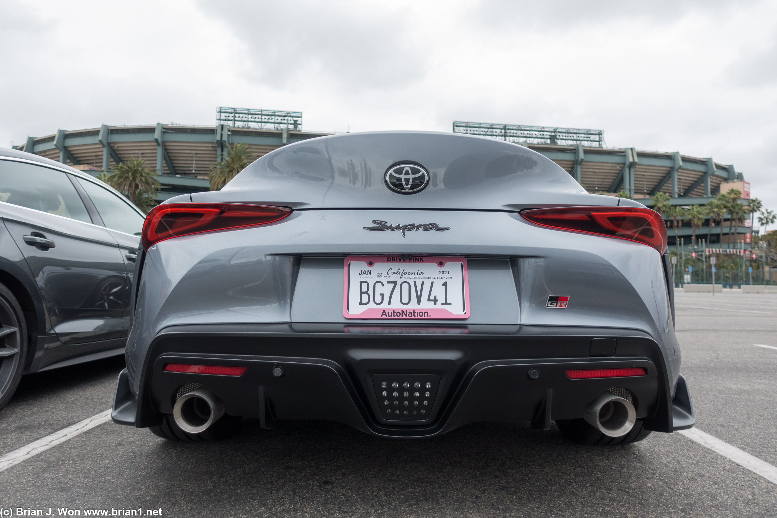 Can't quite get used to the back end either.