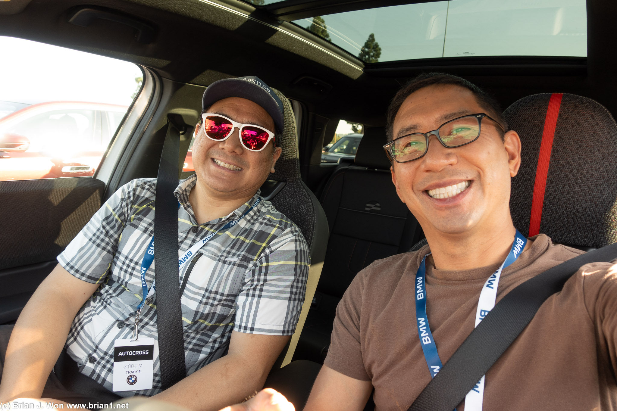 Inside the Mini Cooper Countryman SE ALL4.