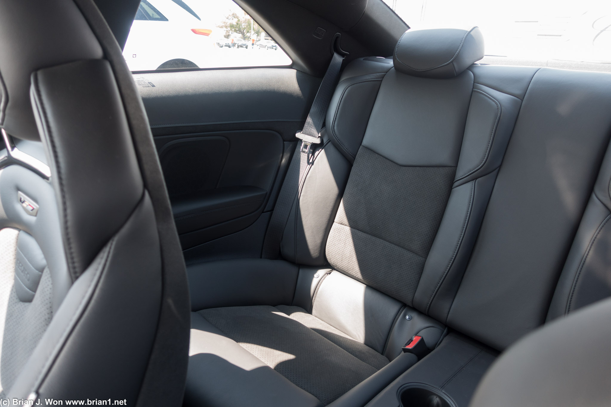 Backseat for children only.