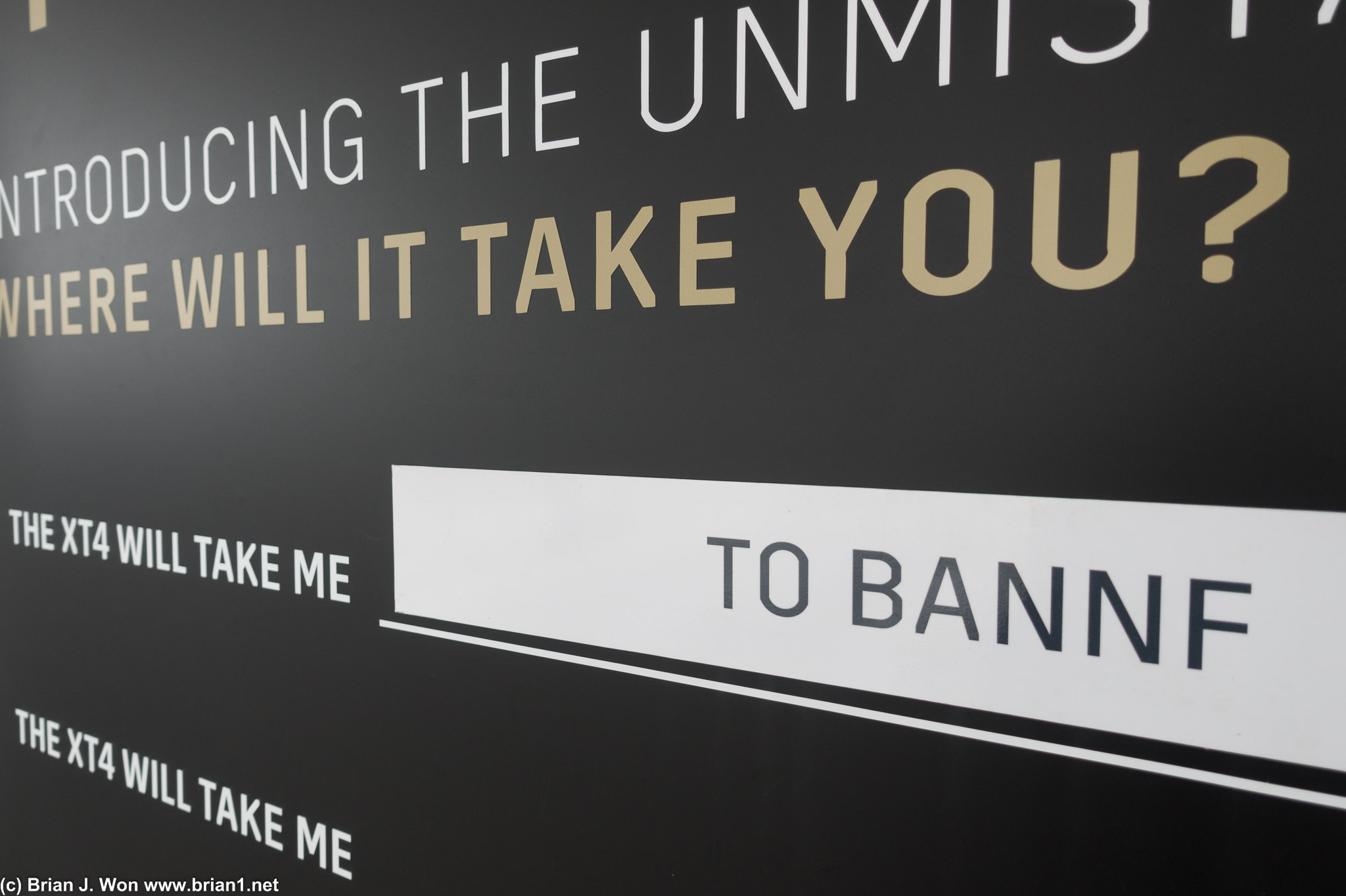 To Bannf we go! (I wish...)