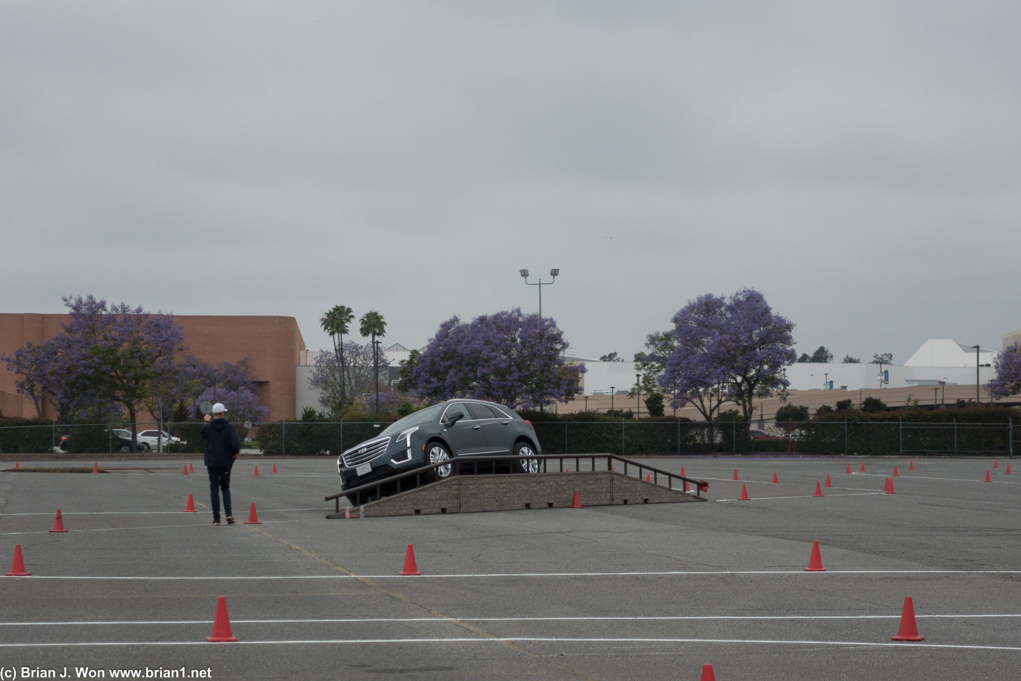XT5 on a modest slope.