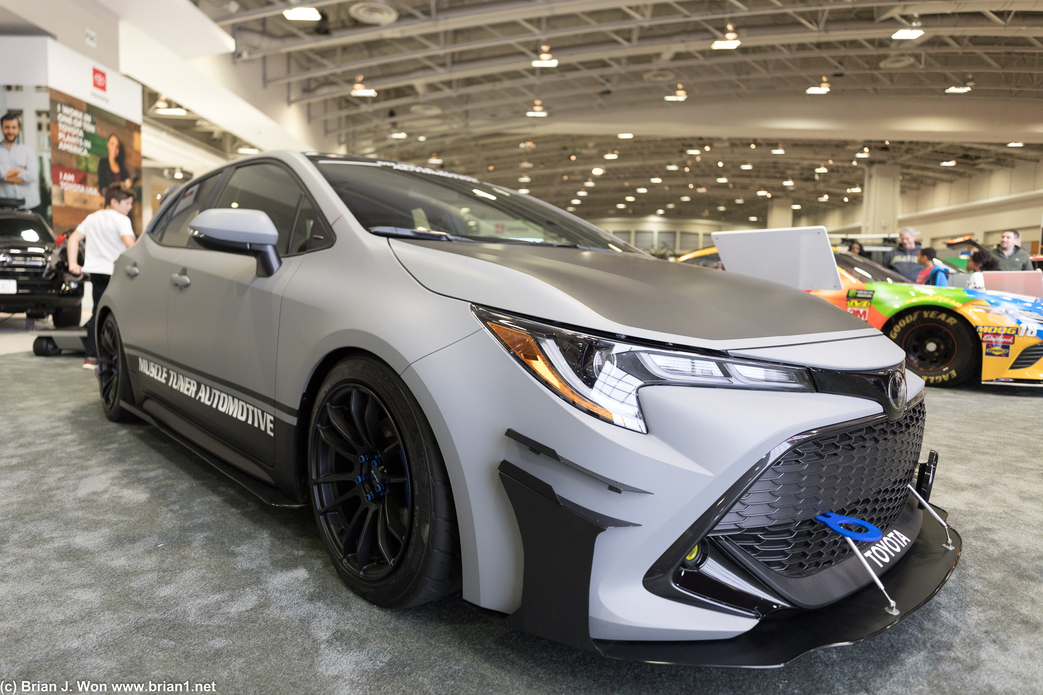 Toyota Corolla tuner car.