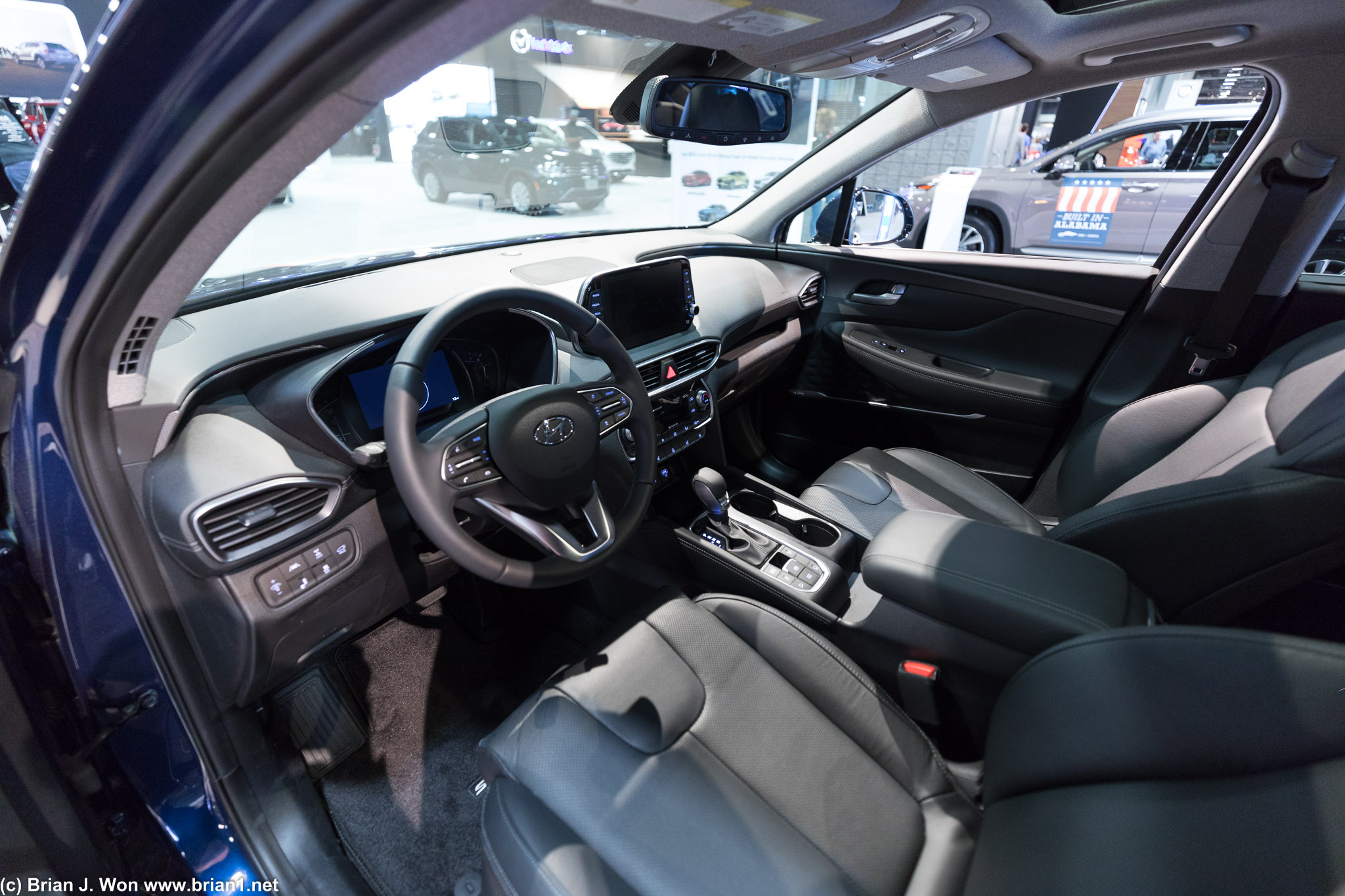 Not a bad interior at the price point.