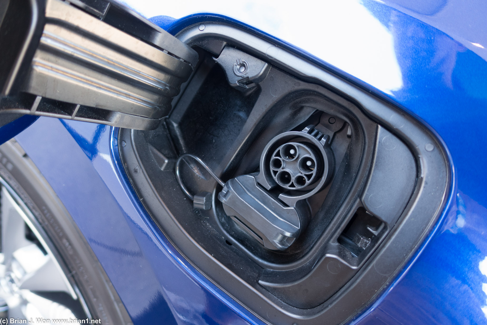 CHAdeMO plug.