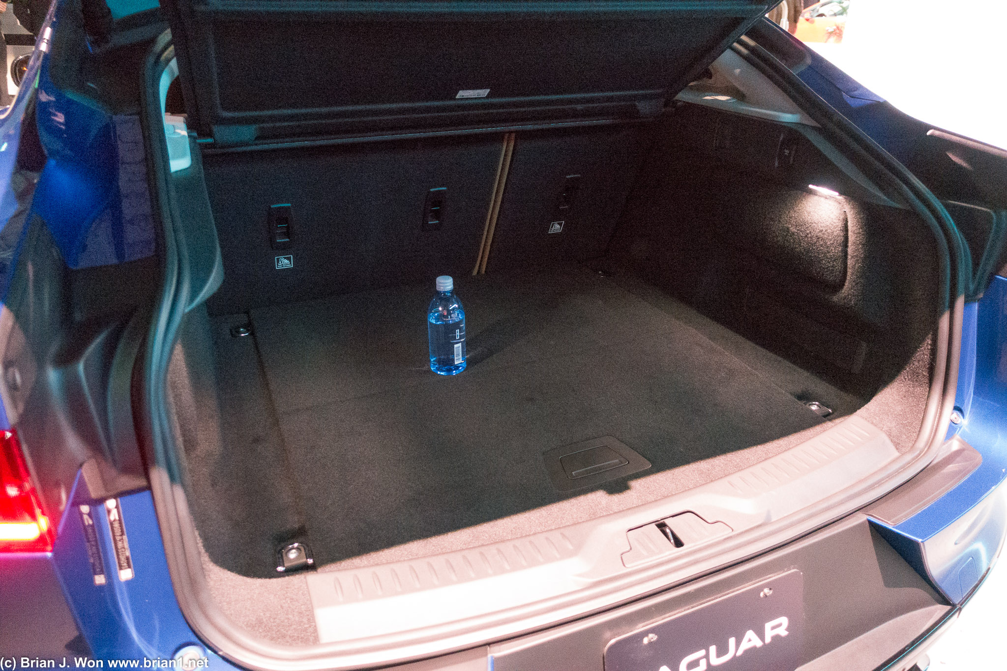 Cargo area is decent.