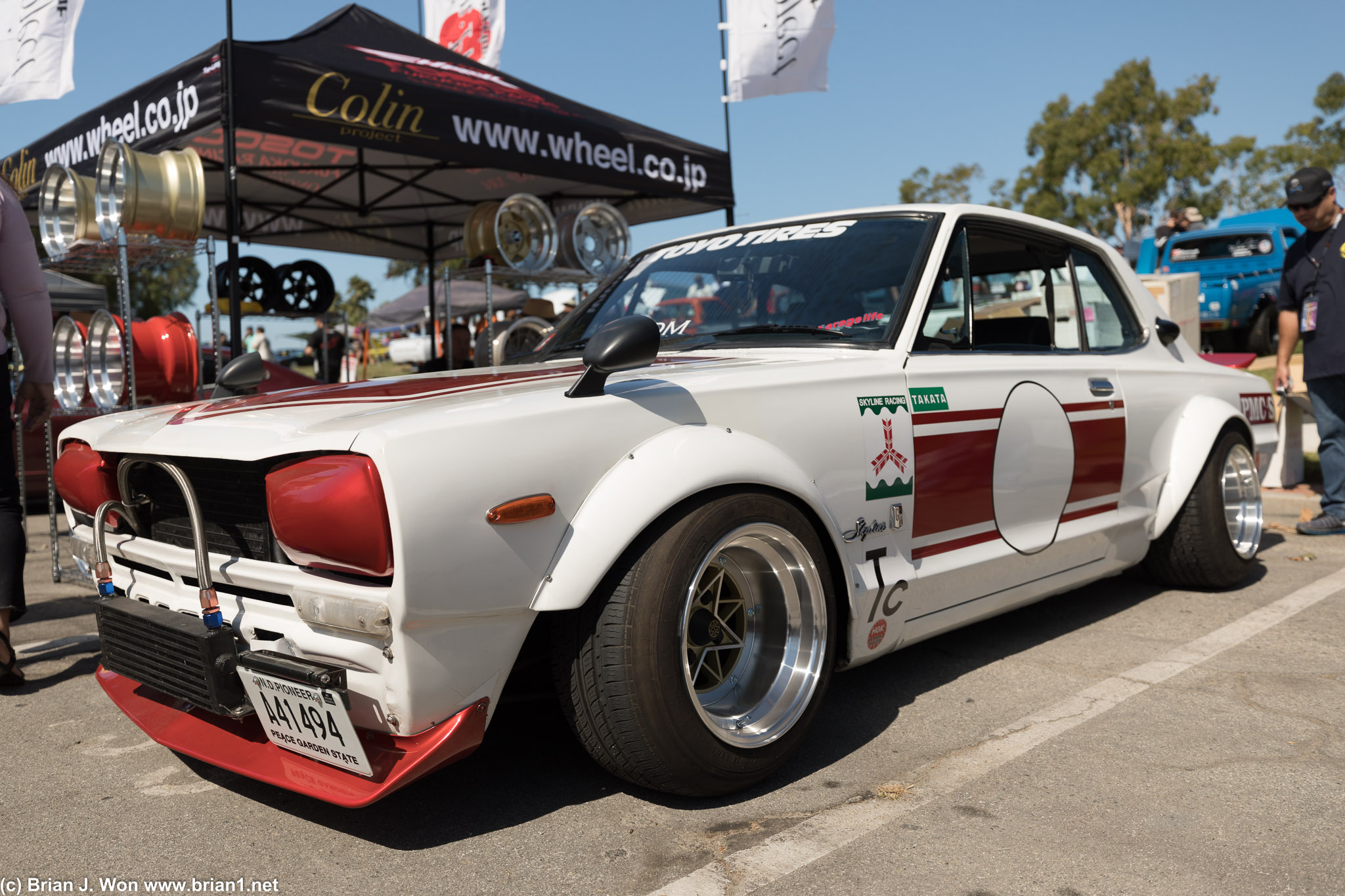 Prince Skyline. With a slightly risky transmission cooler mount.