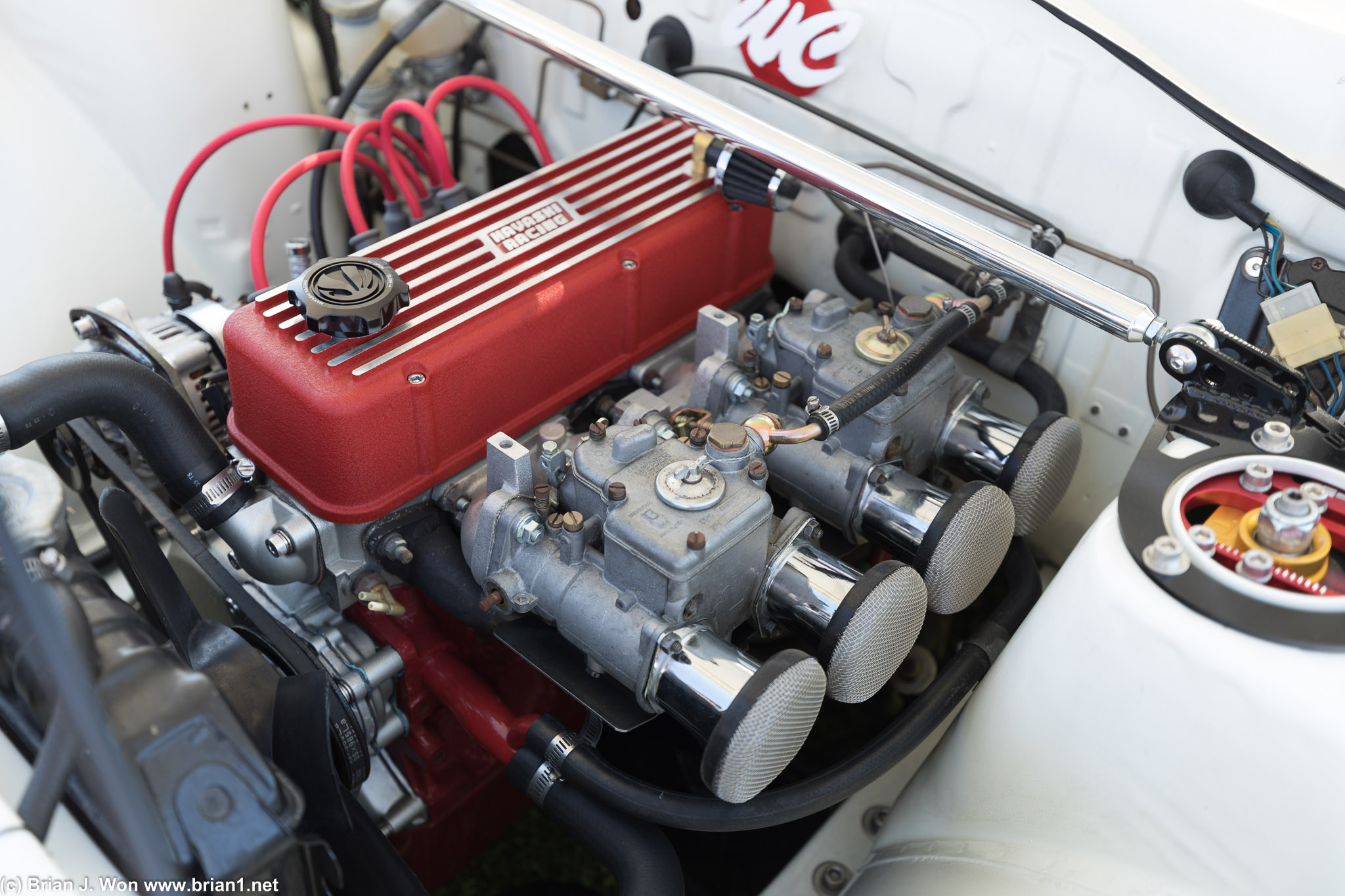You could practically do surgery out of the engine bay.
