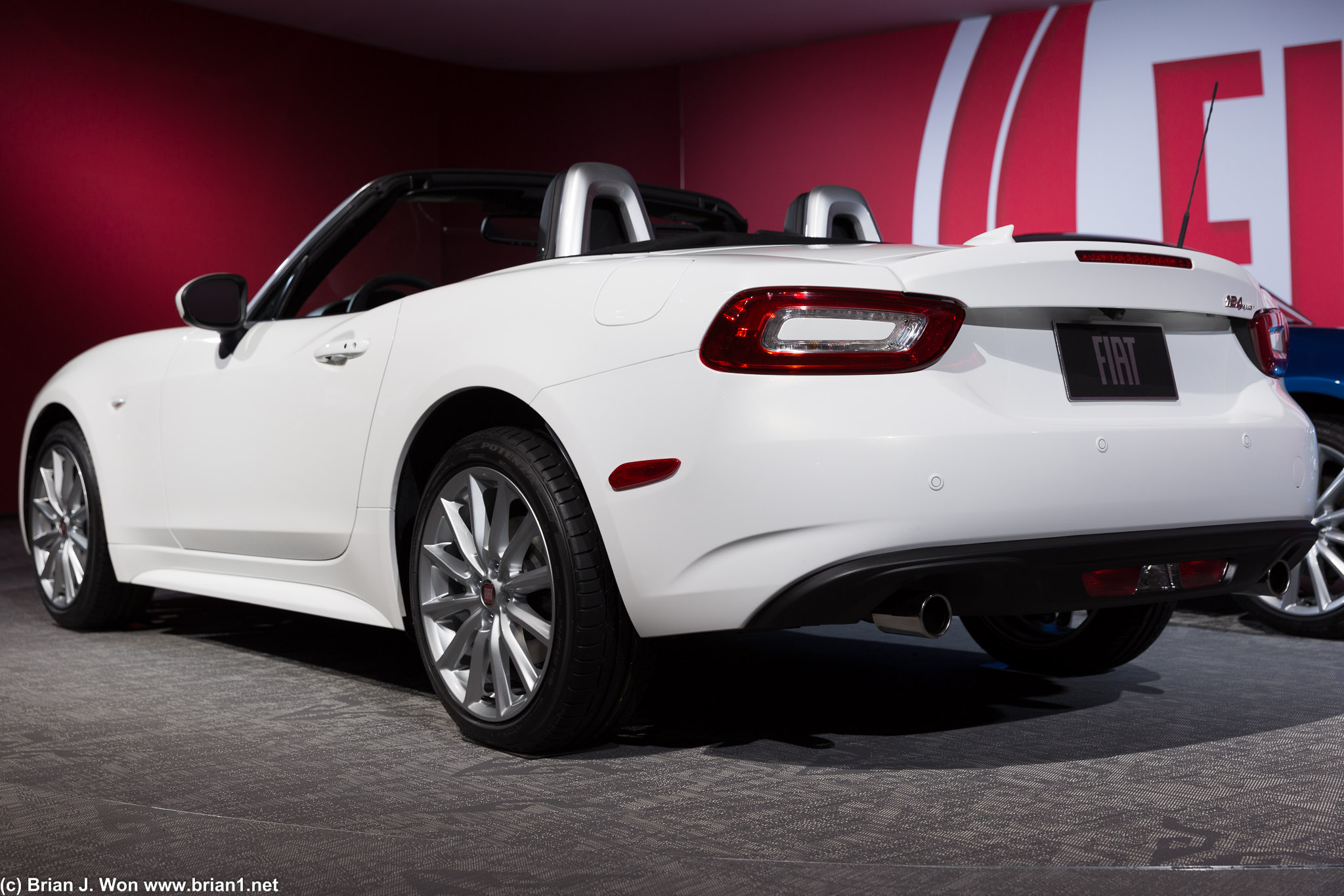 Fiat 124 Spyder.