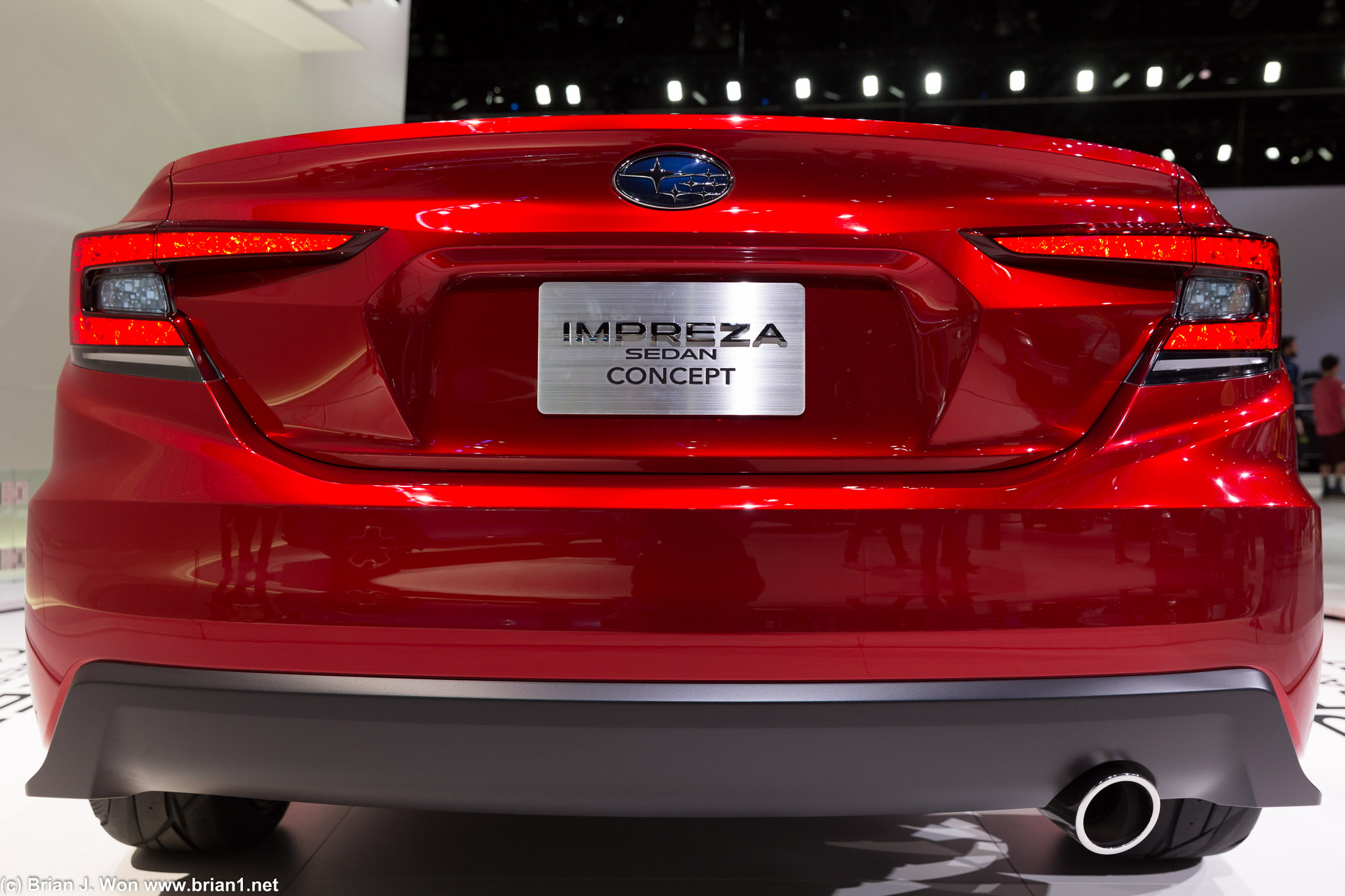 Subaru Impreza sedan concept.