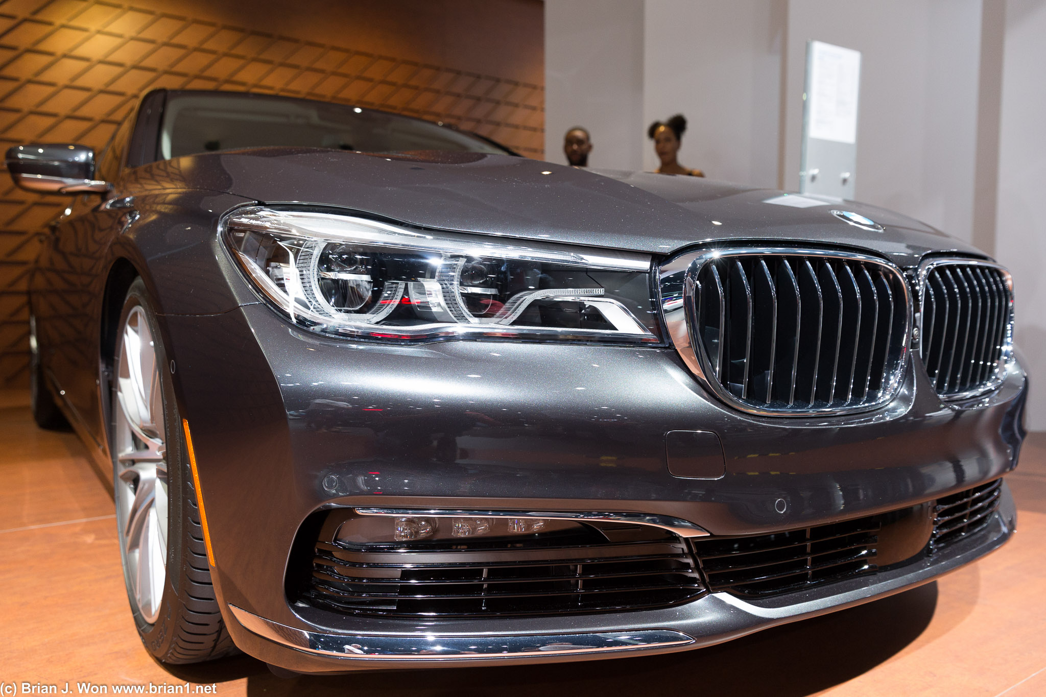 BMW 750i.