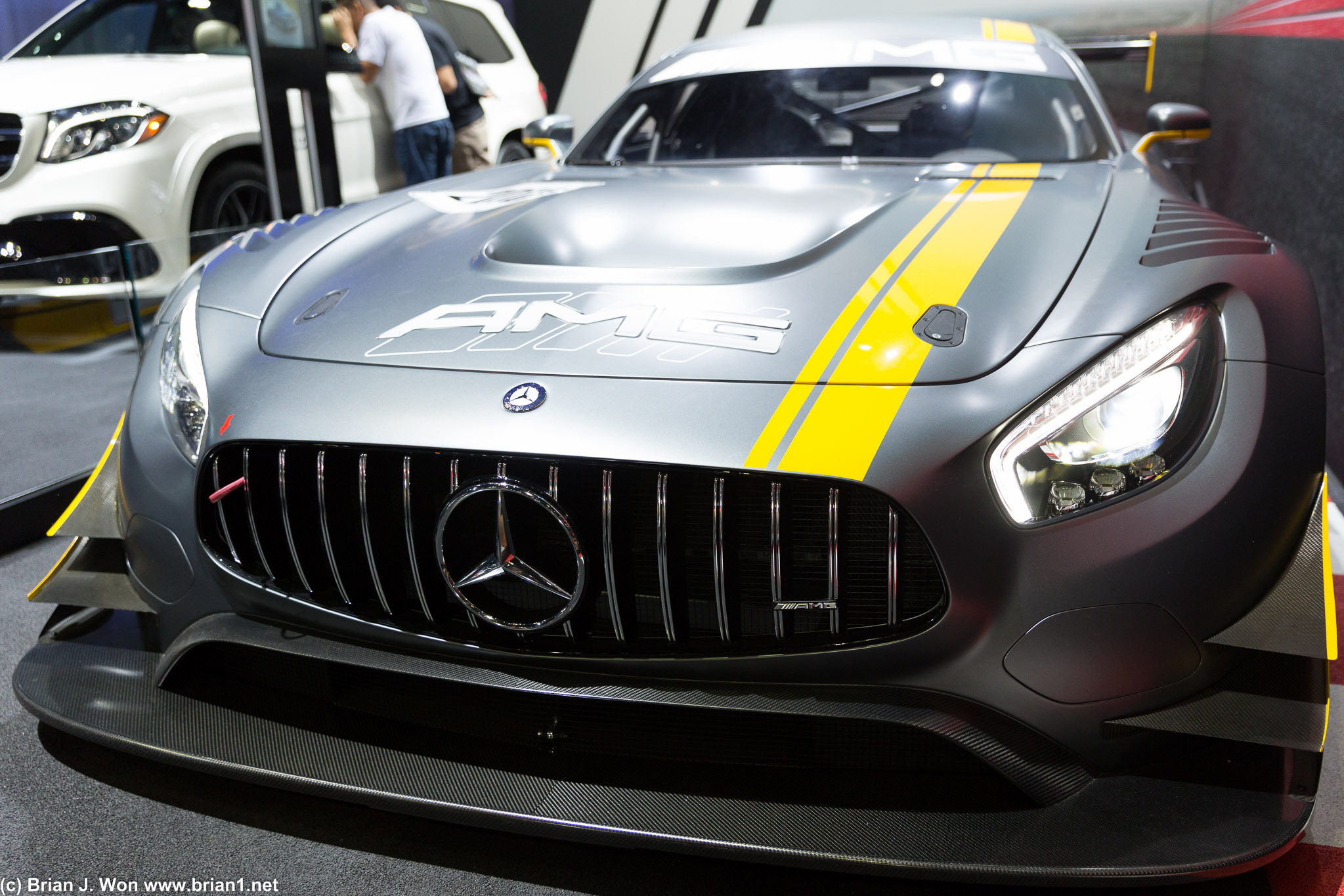 Mercedes AMG GT race car.