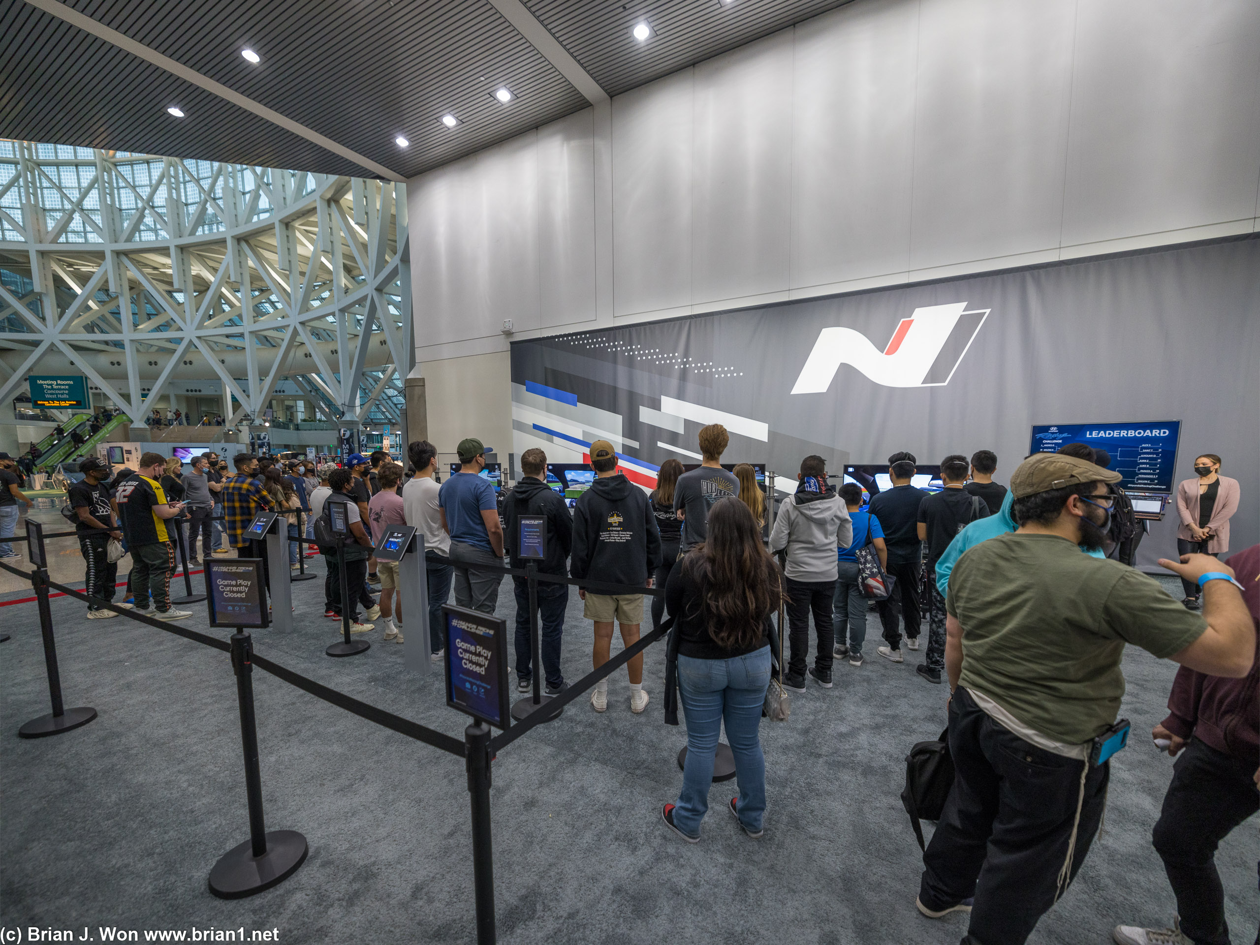 Hyundai N had their own area of the show.