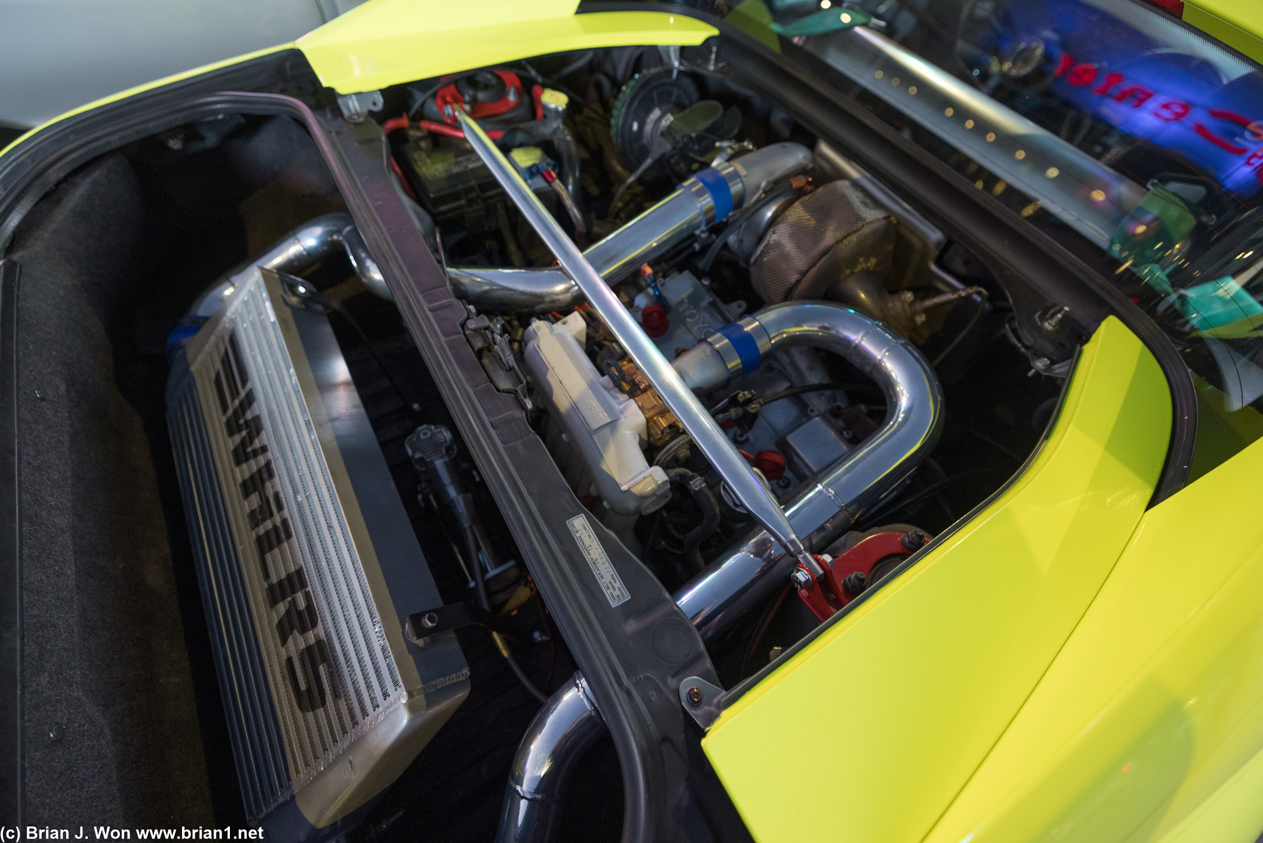 Back of the MR2.