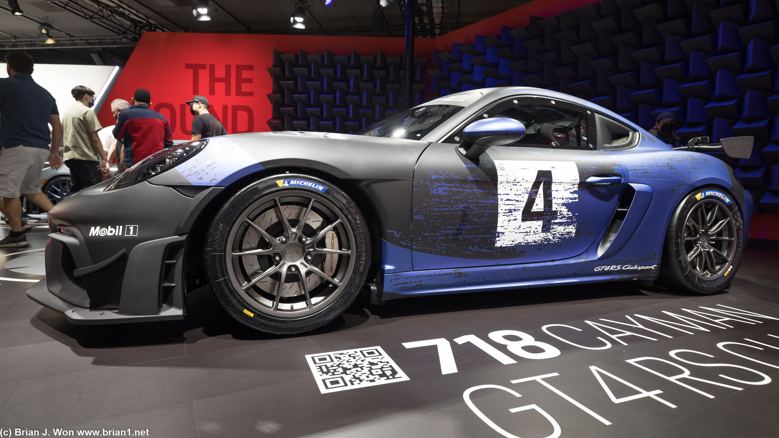 Porsche 718 Cayman GT4RS Clubsport.
