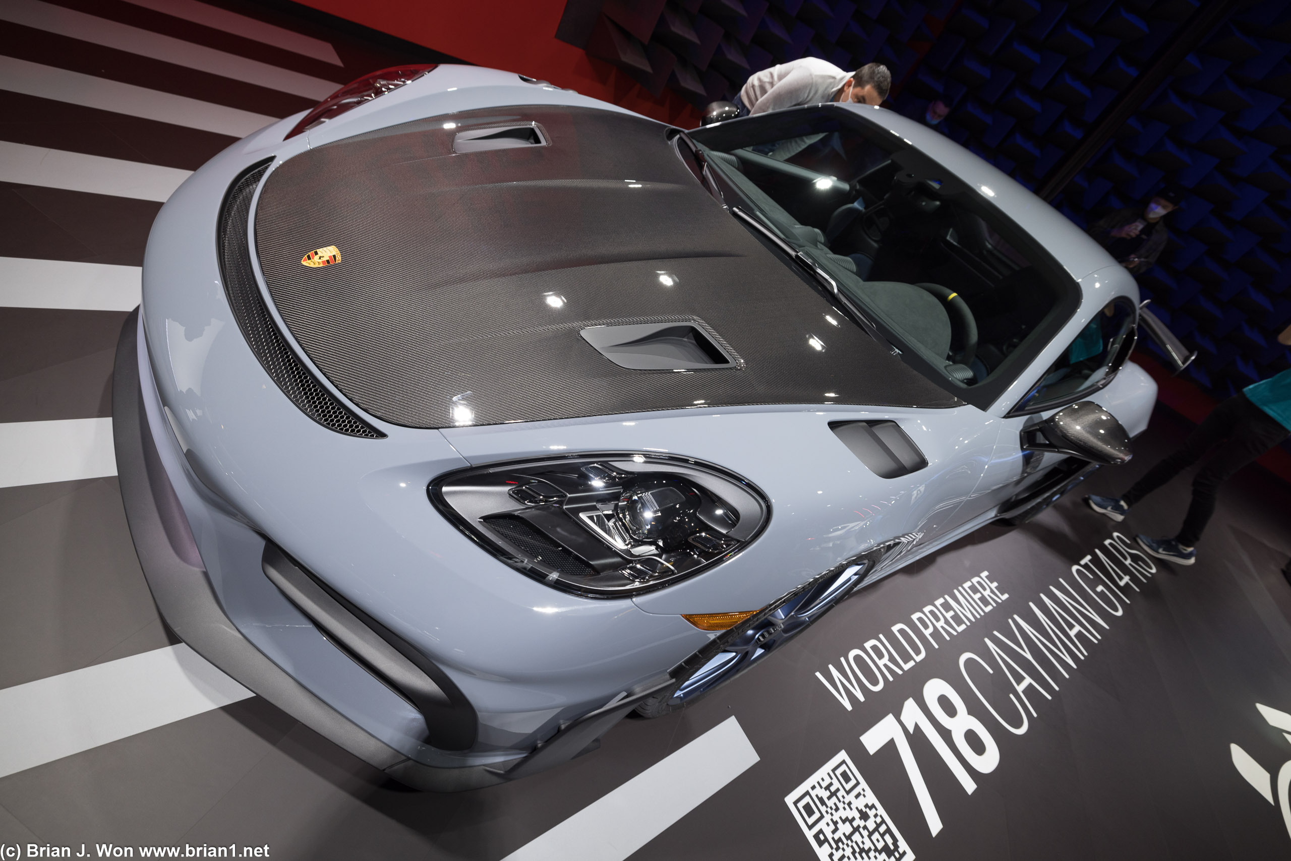 Porsche 718 Cayman GT4RS.