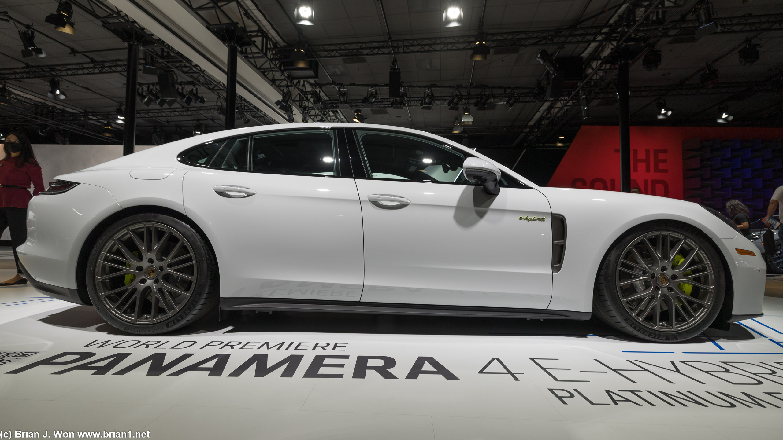 Porsche Panamera 4 E-Hybrid Platinum.