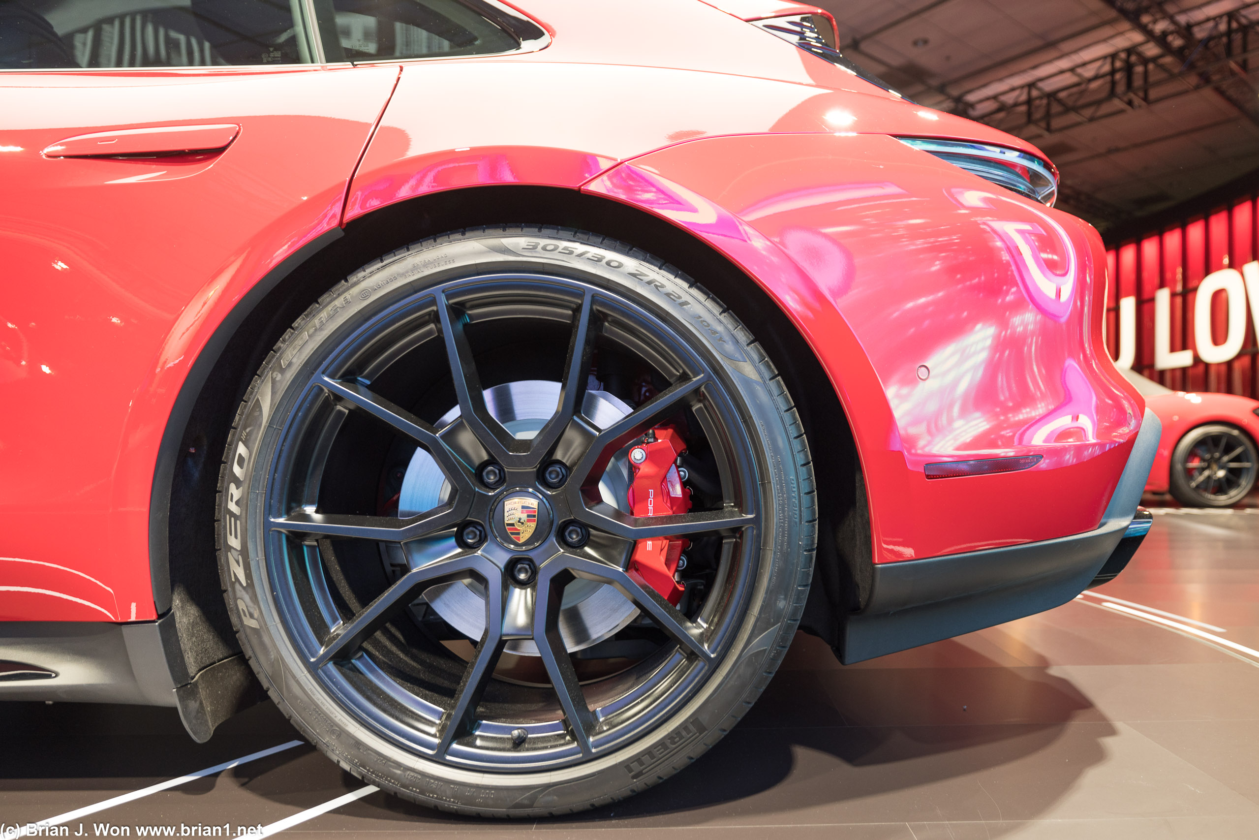 Porsche Taycan Sport Turismo.