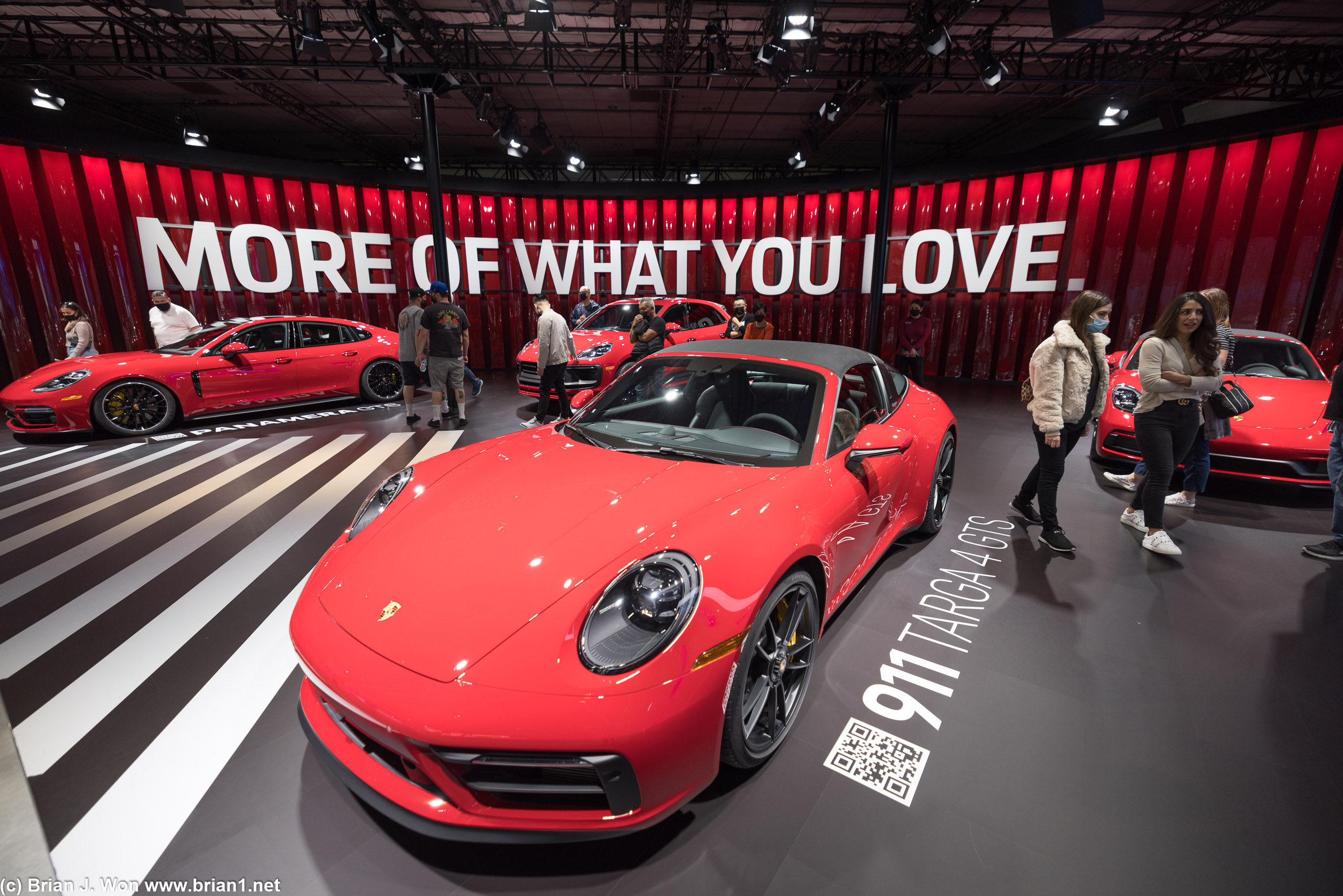 Porsche 911 Targa 4 GTS.