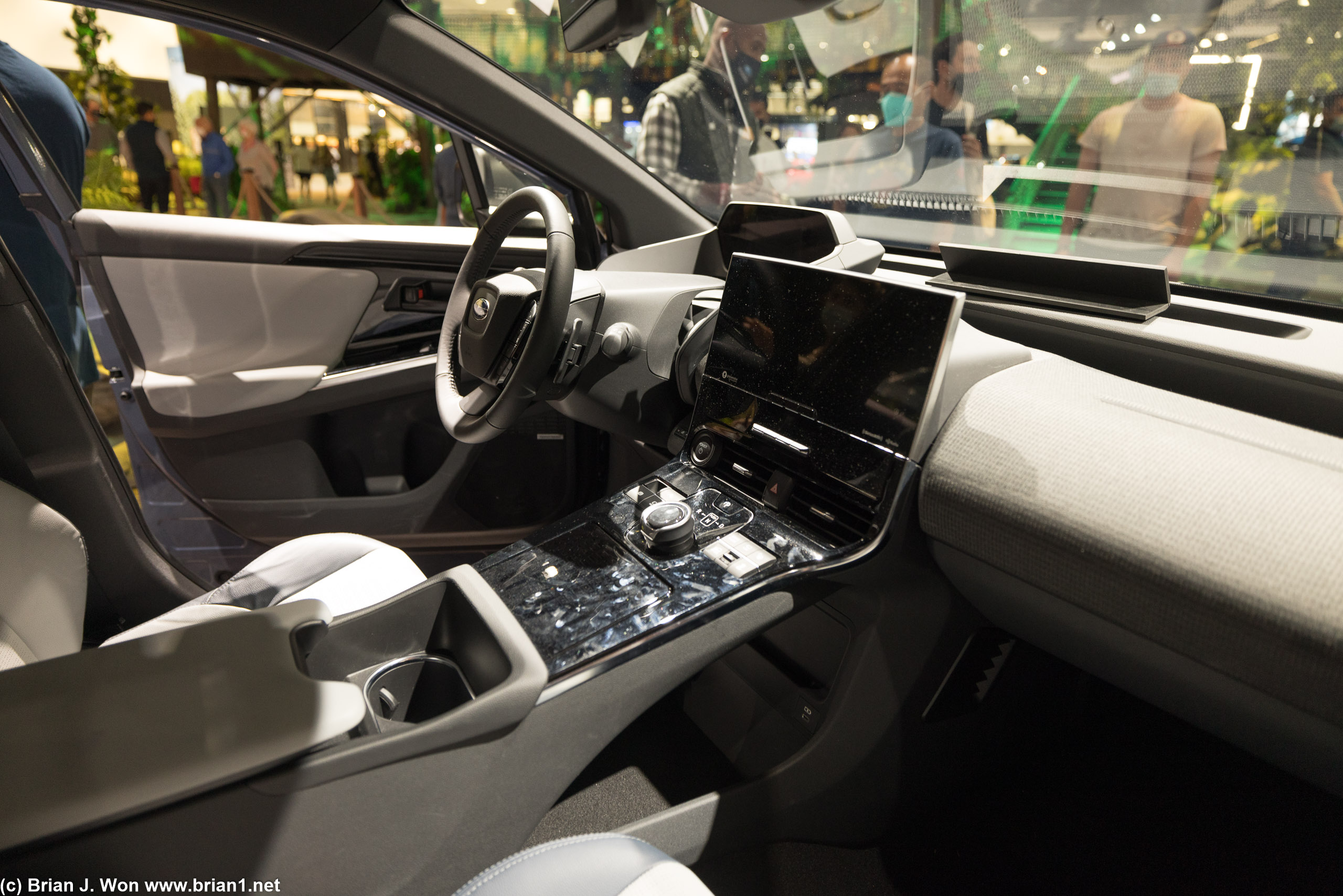 Piano black = fingerprint magnet.