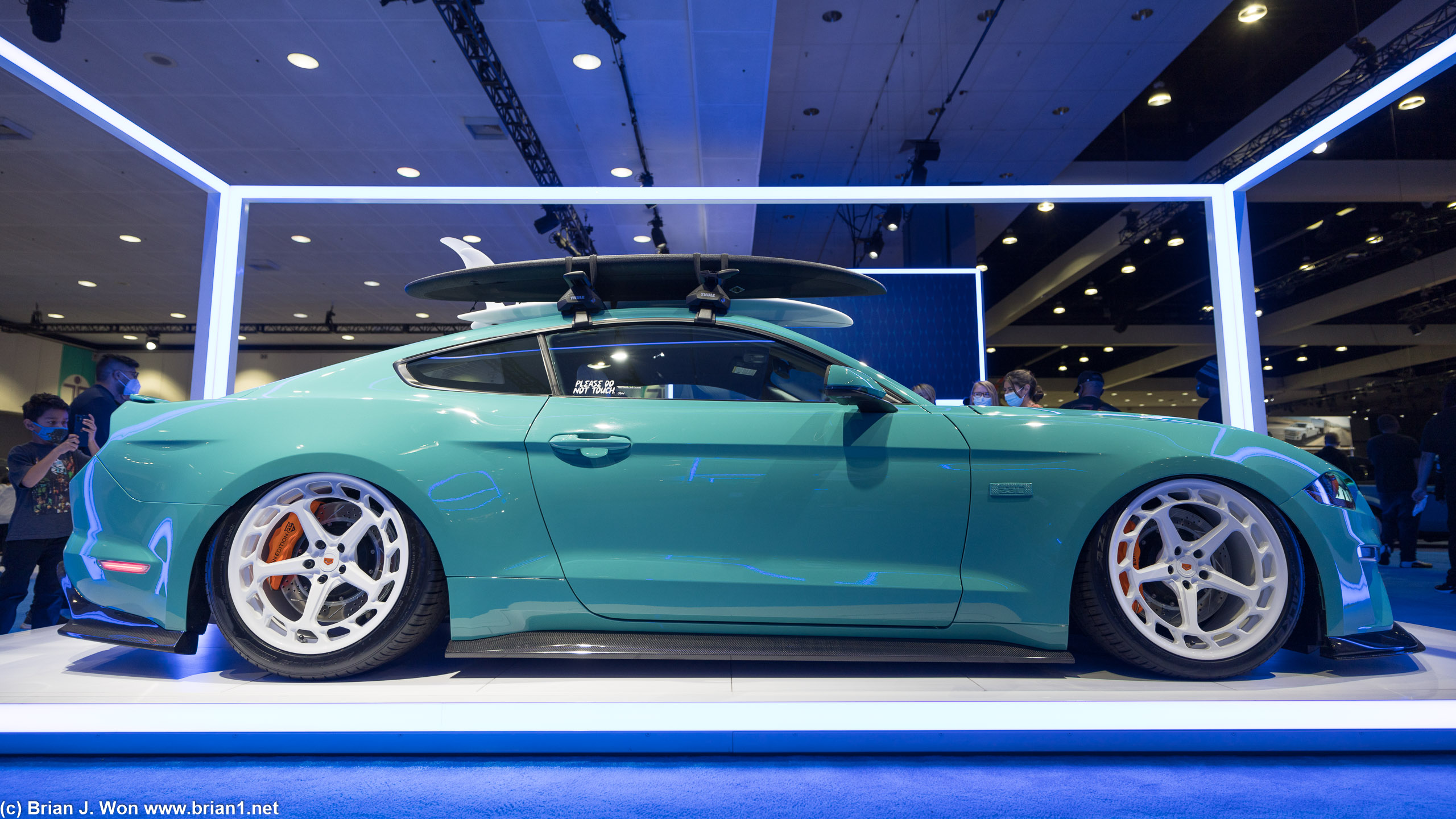 Way too low Ford Mustang 2.3T.