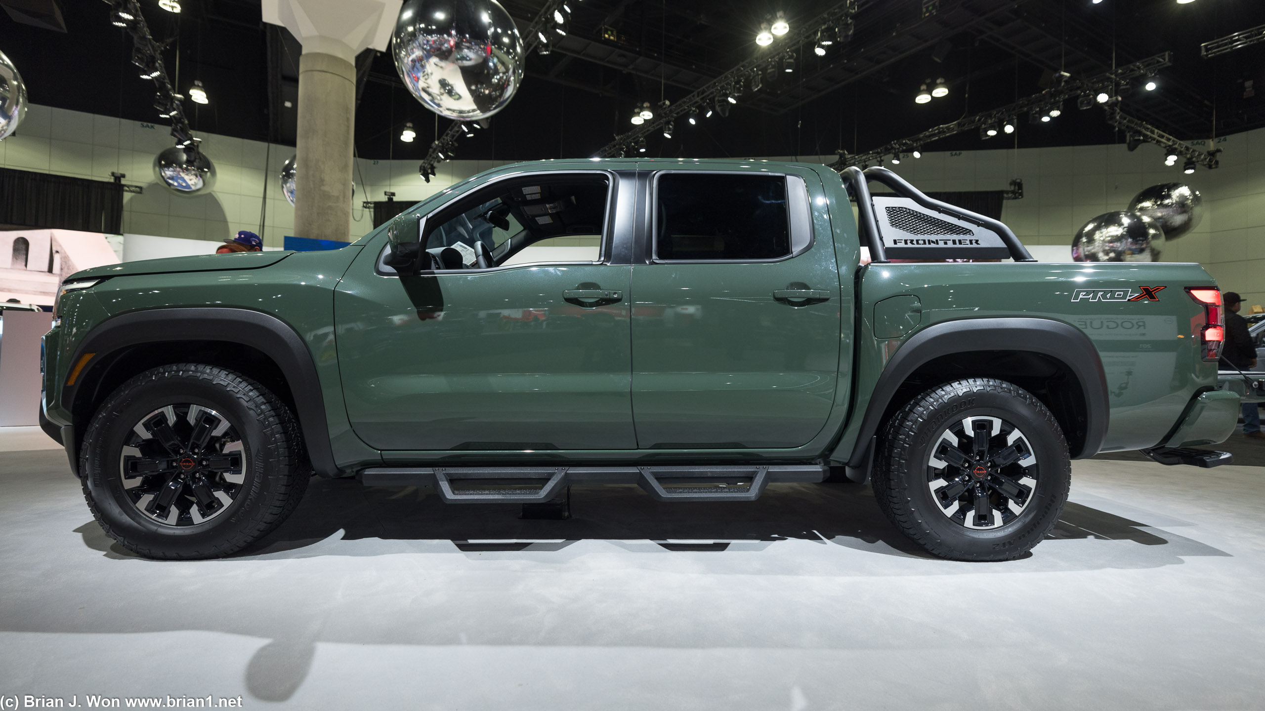Nissan Frontier. Brand-new but already looks dated.