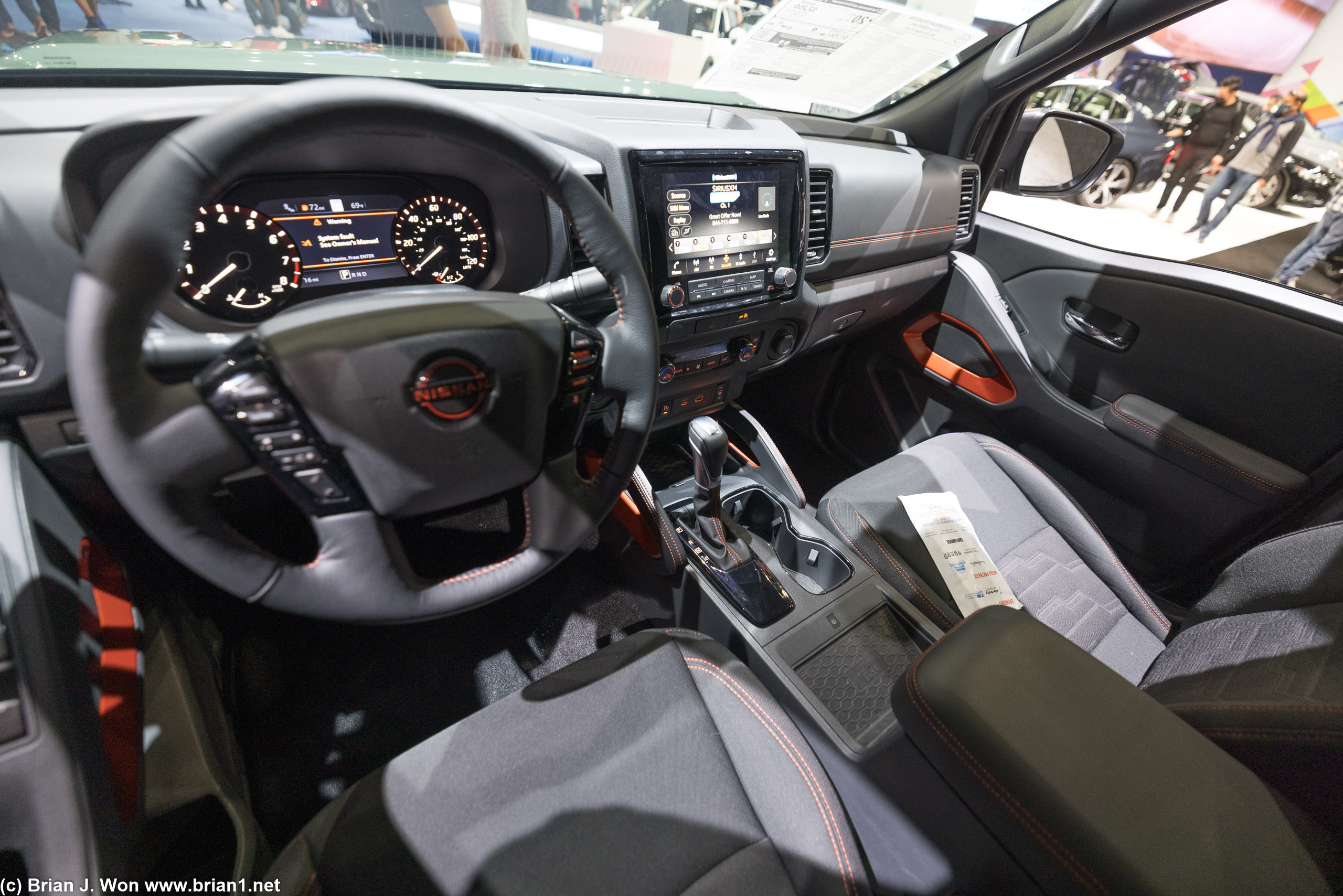 Interior is actually fairly nice.