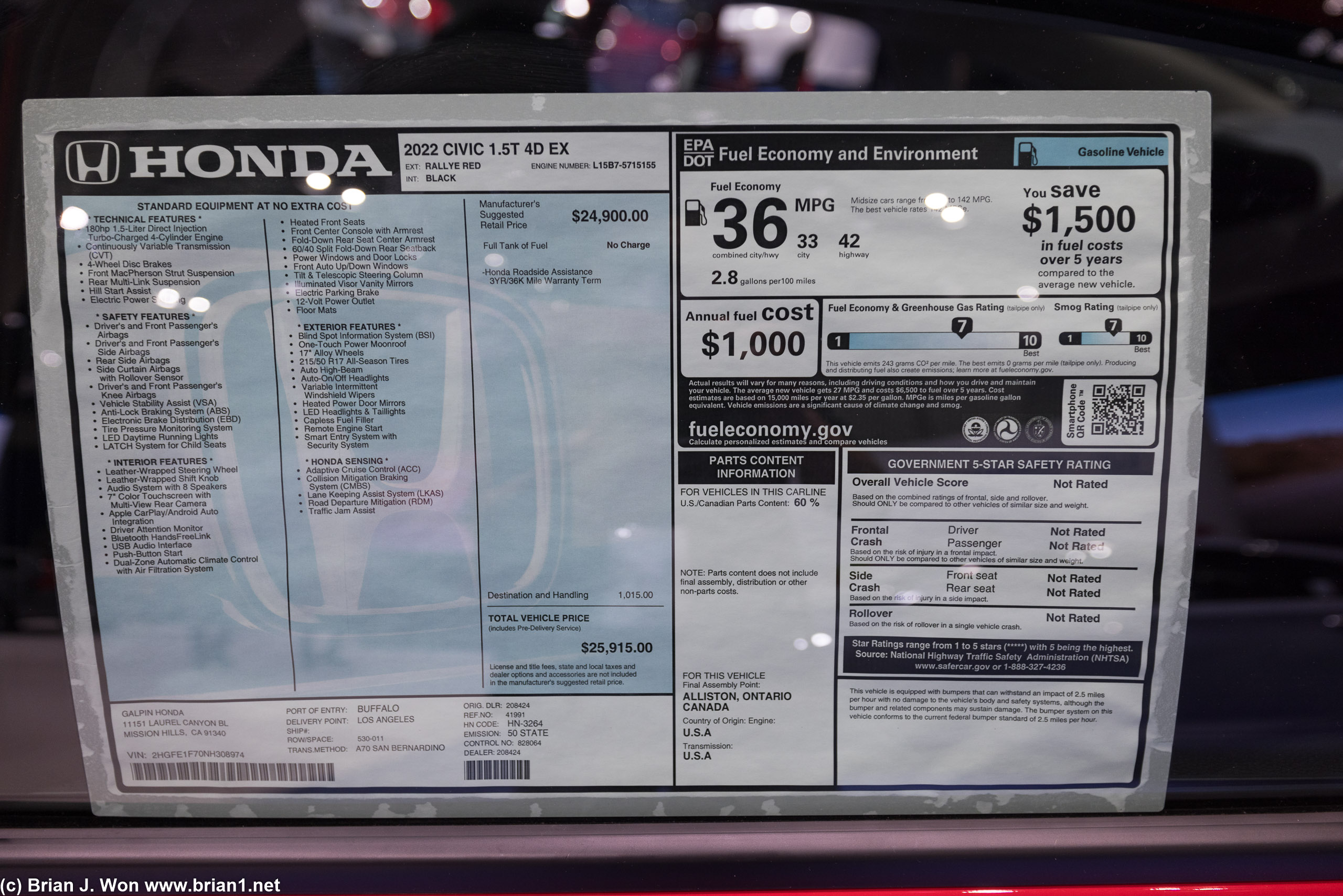 Under $26k.