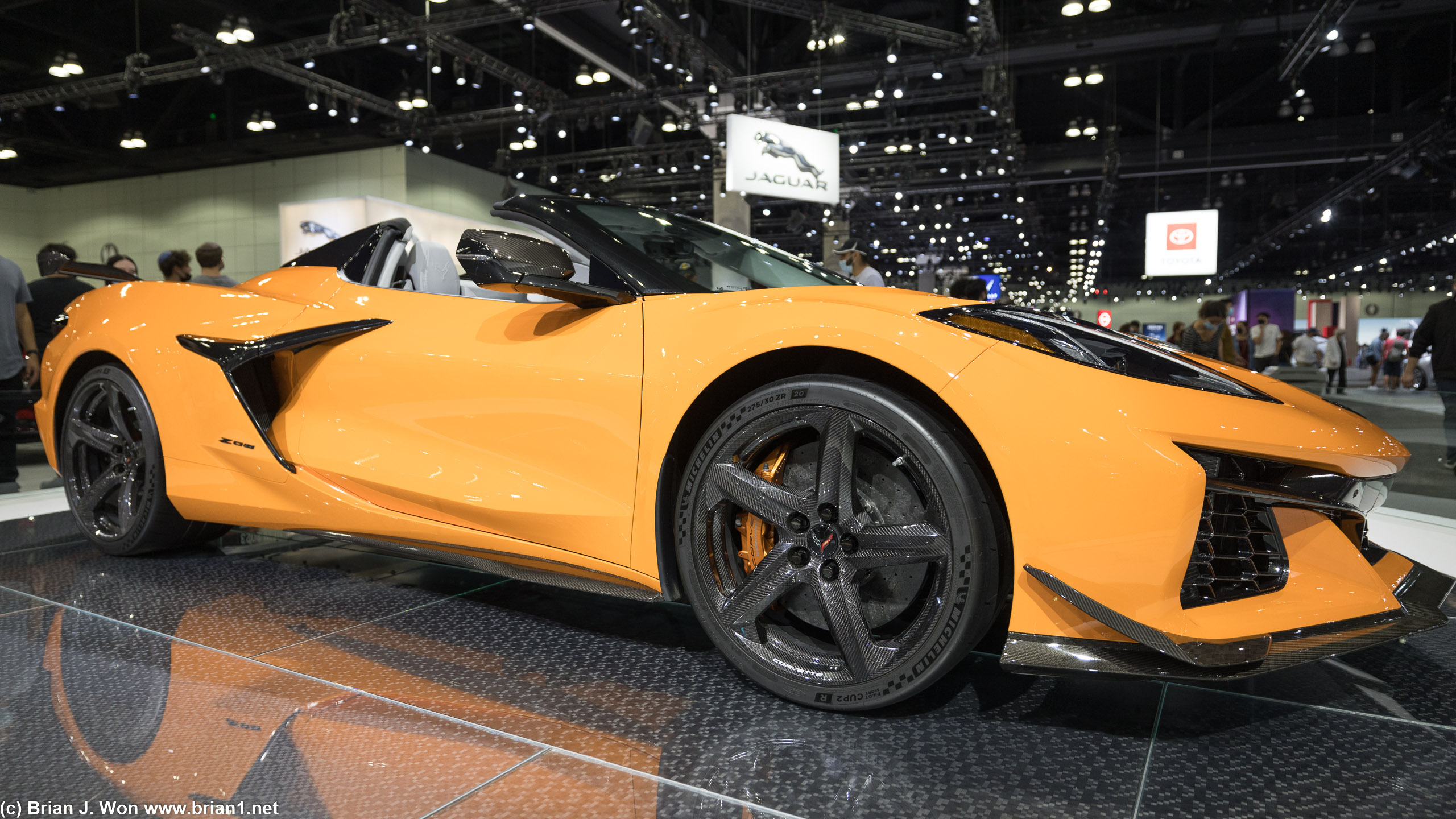 Chevrolet Corvette Z06 convertible.