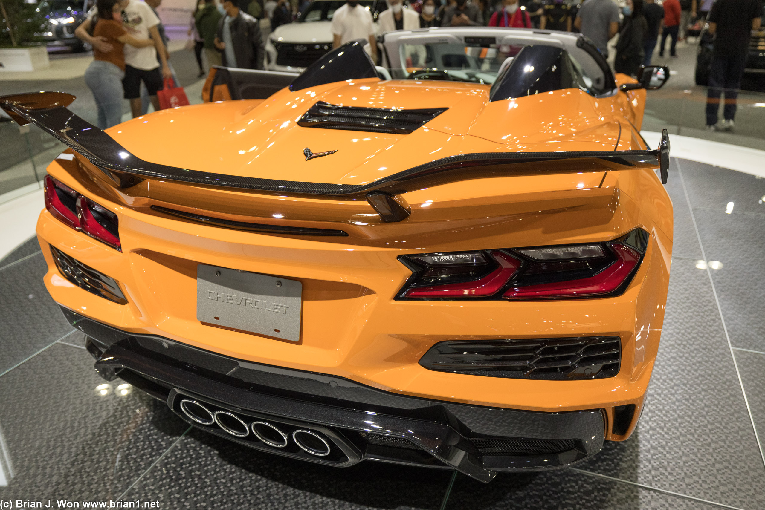 Chevrolet Corvette Z06 convertible.