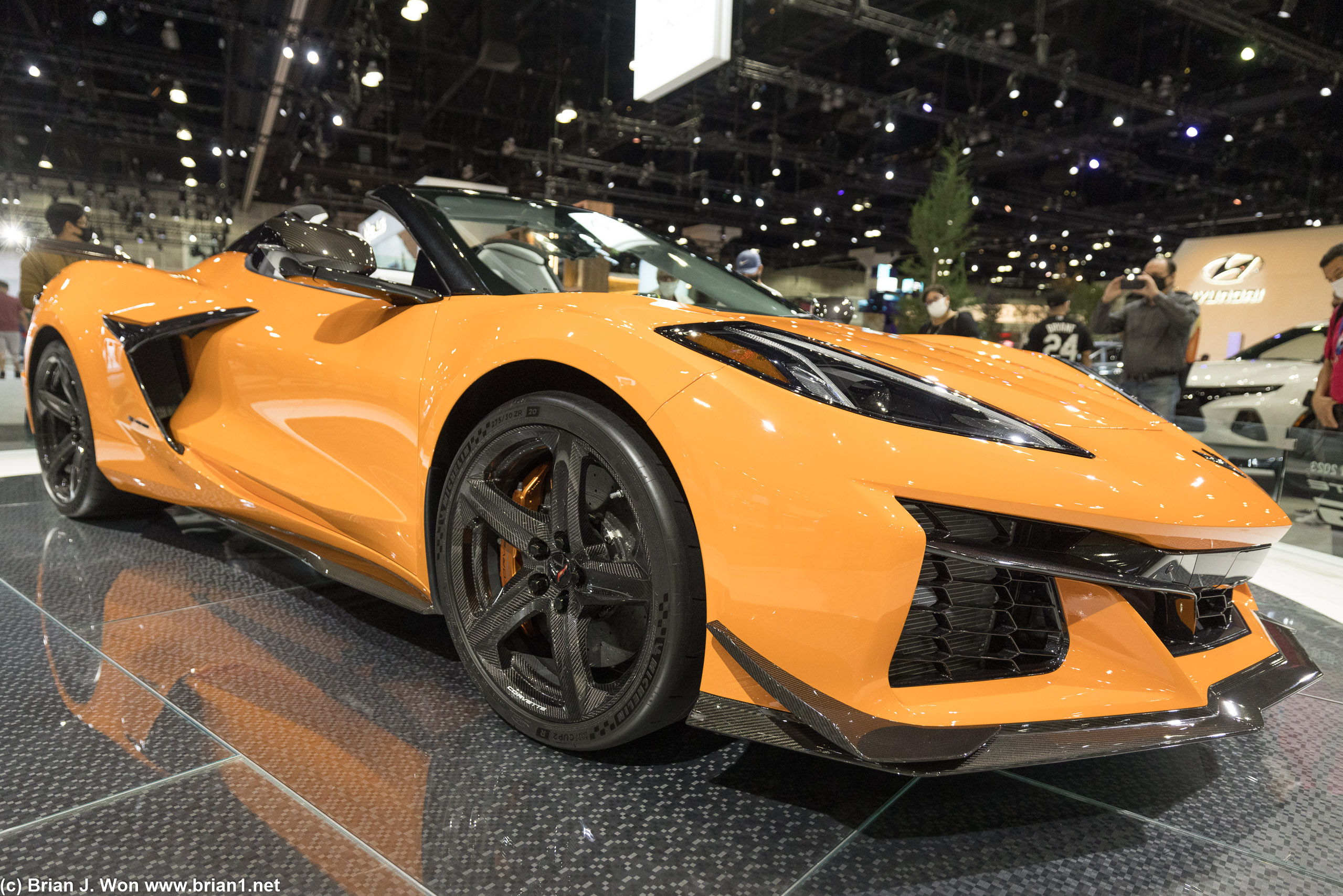 Chevrolet Corvette Z06 convertible.