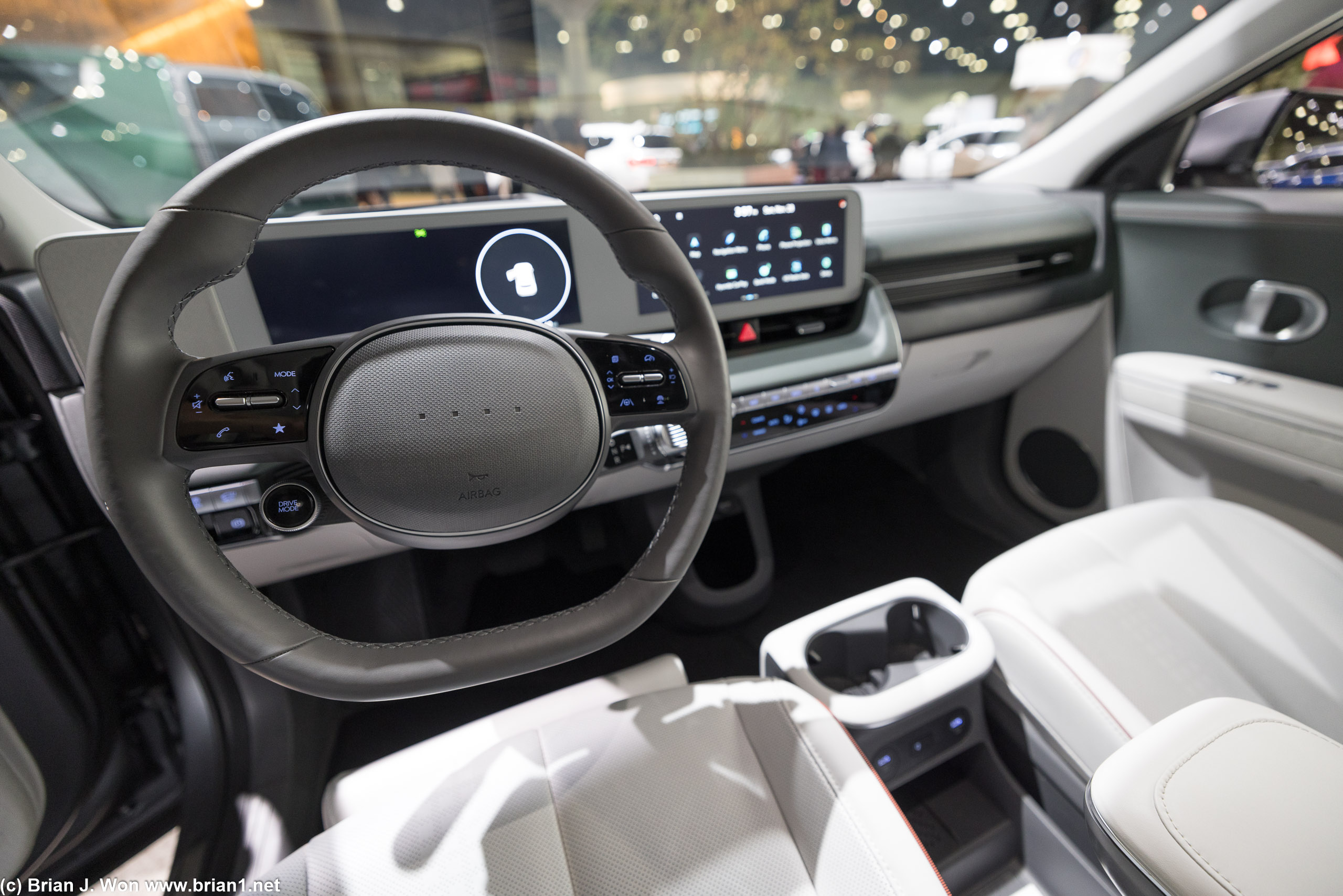 A steering wheel only a mother could love.