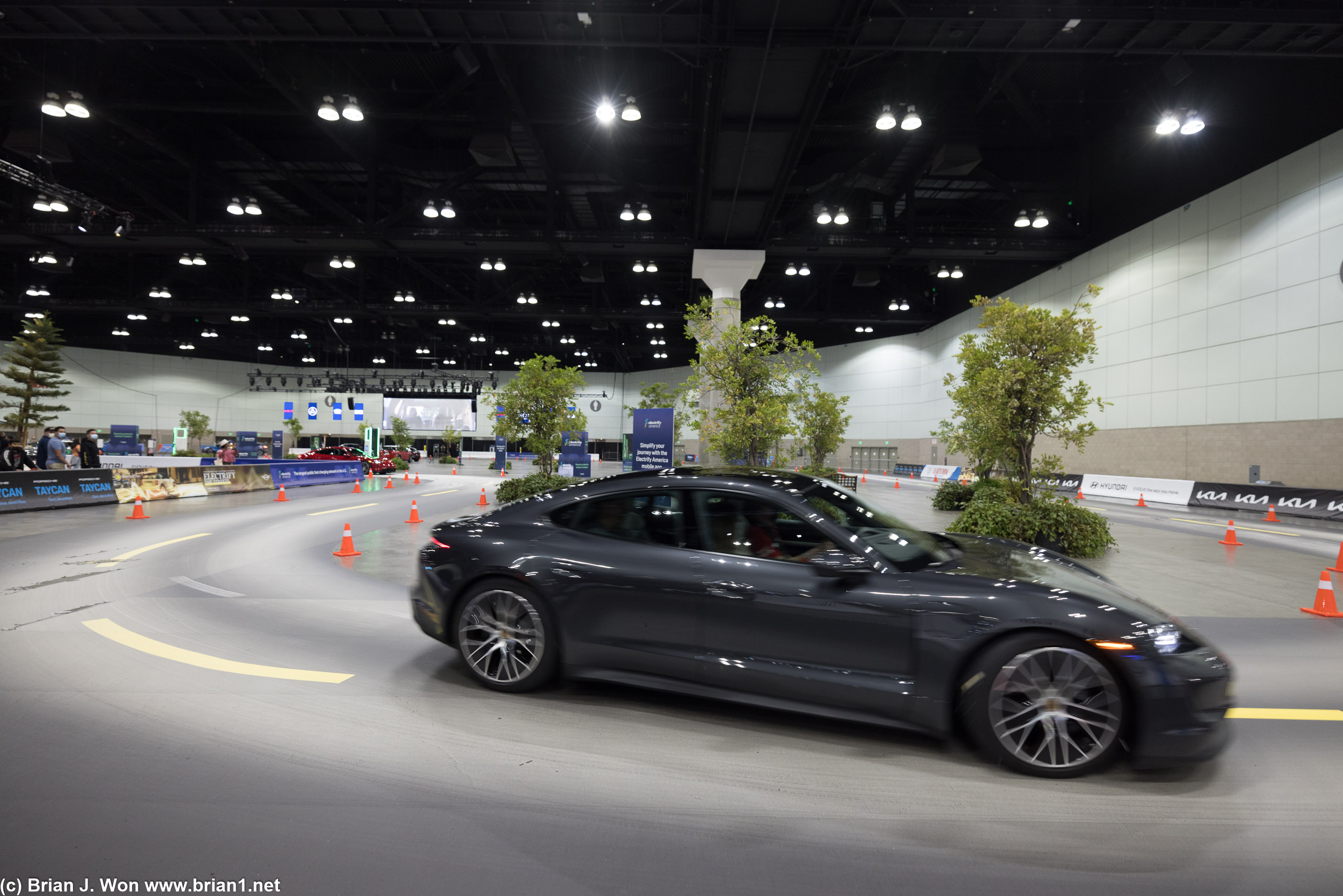Electrify America EV test drive.