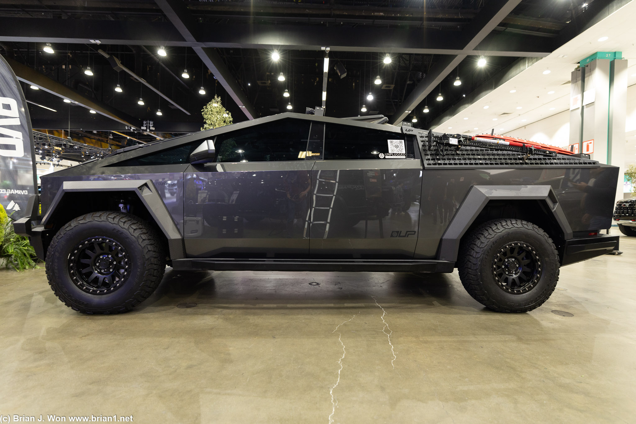 Unplugged Performance-modified Cybertruck.