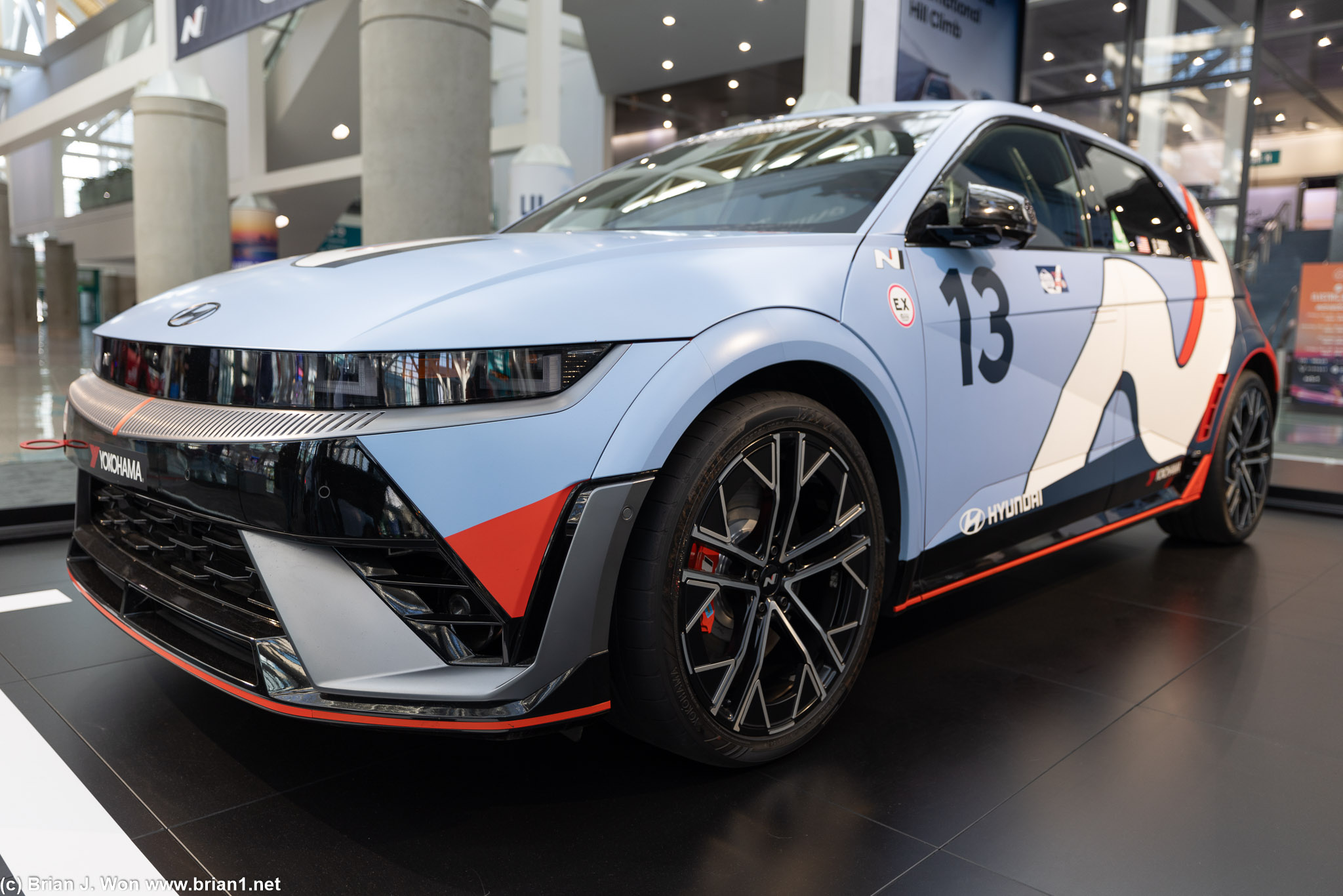 2024 Pikes Peak IONIQ 5 N race car.