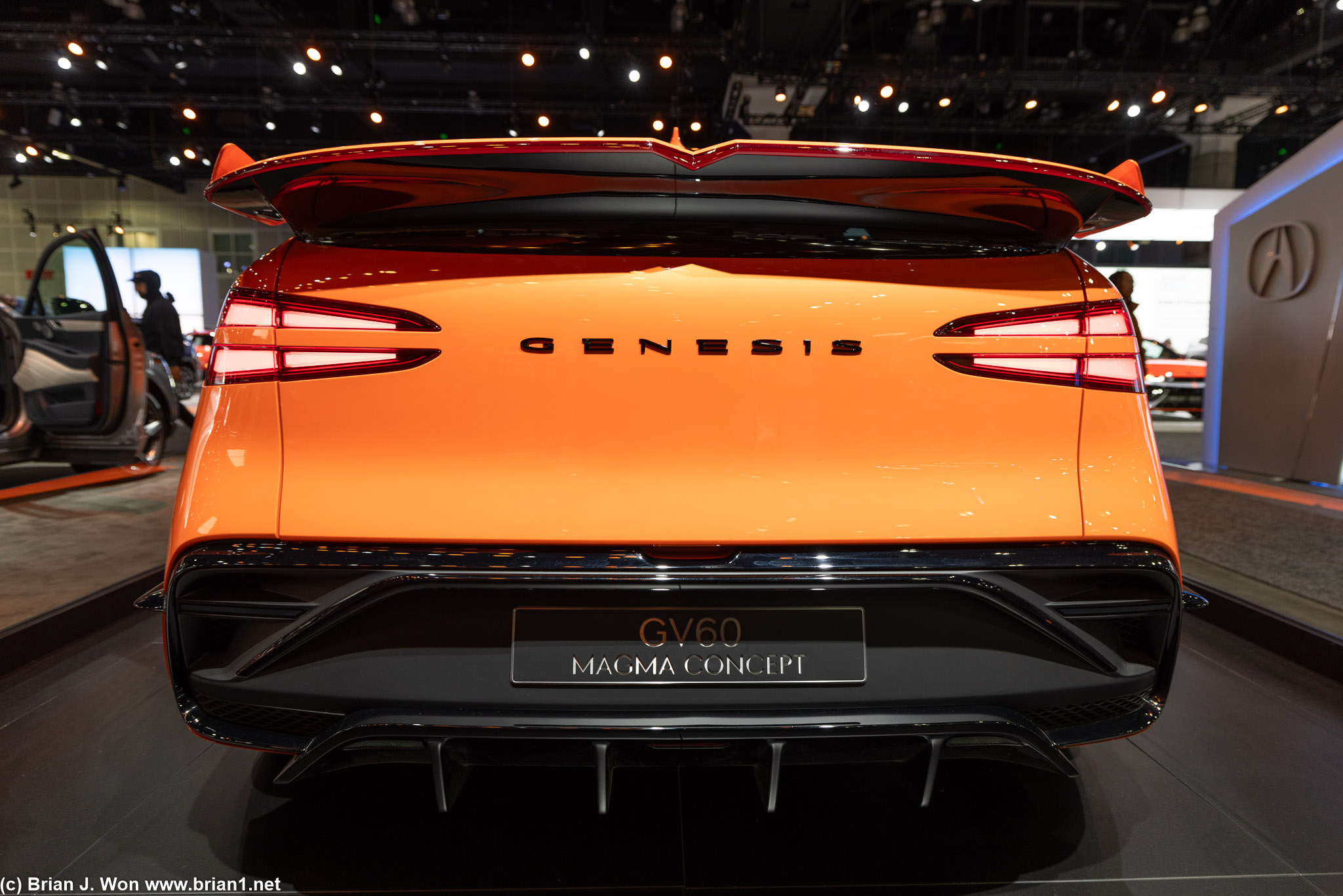 Genesis GV60 Magma concept.