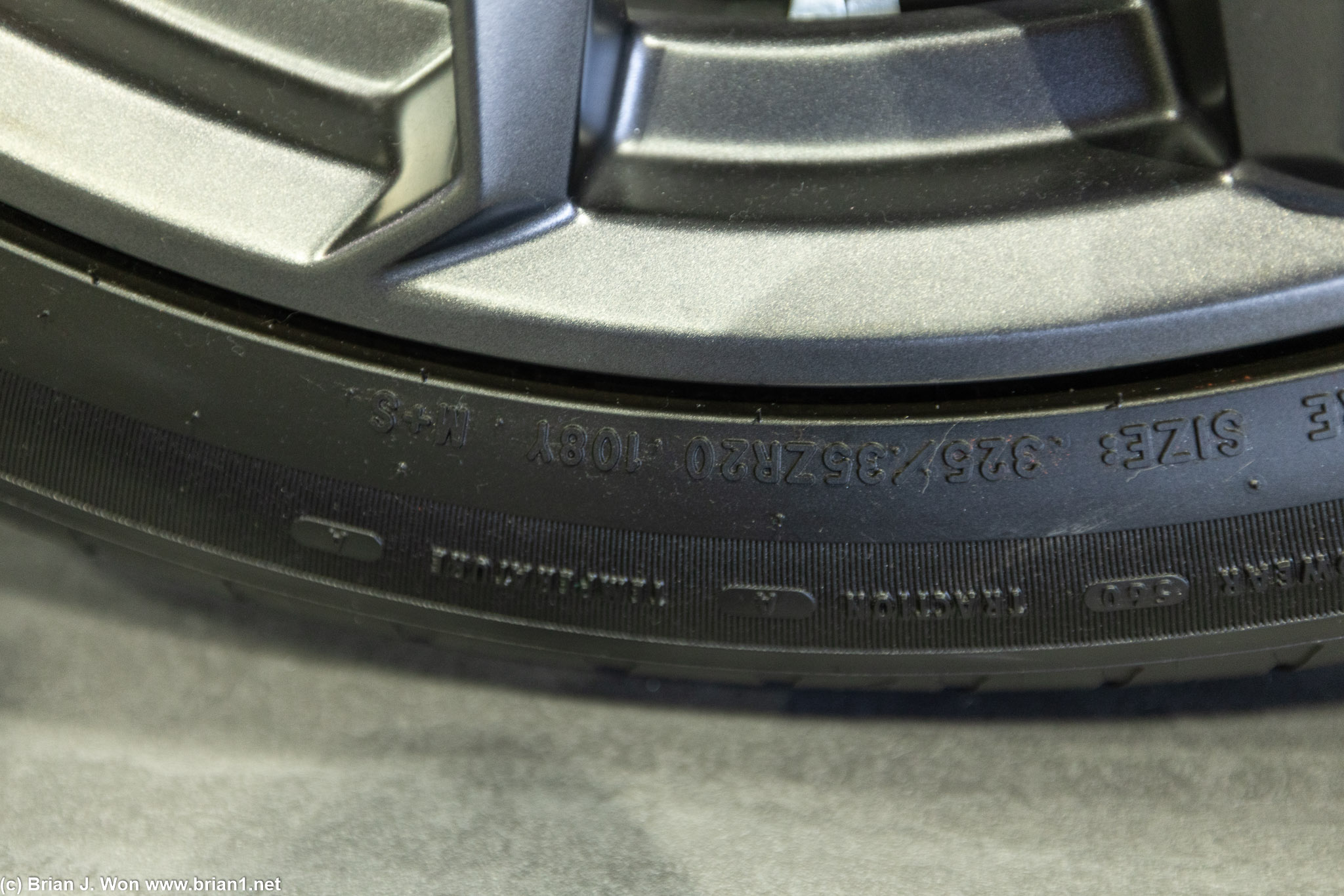Lots of all-season tire.