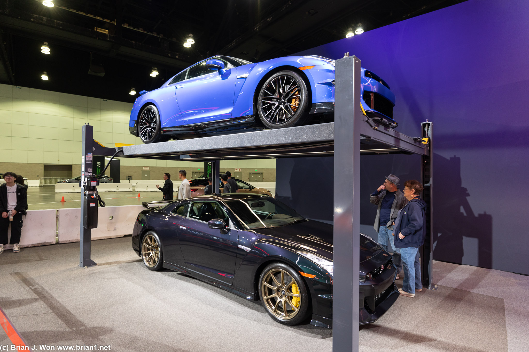 Pair of Nissan GT-R's.