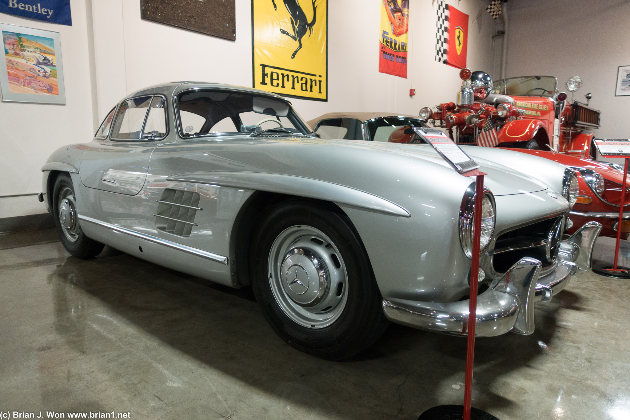 1954 Mercedes 300SL Gullwing.