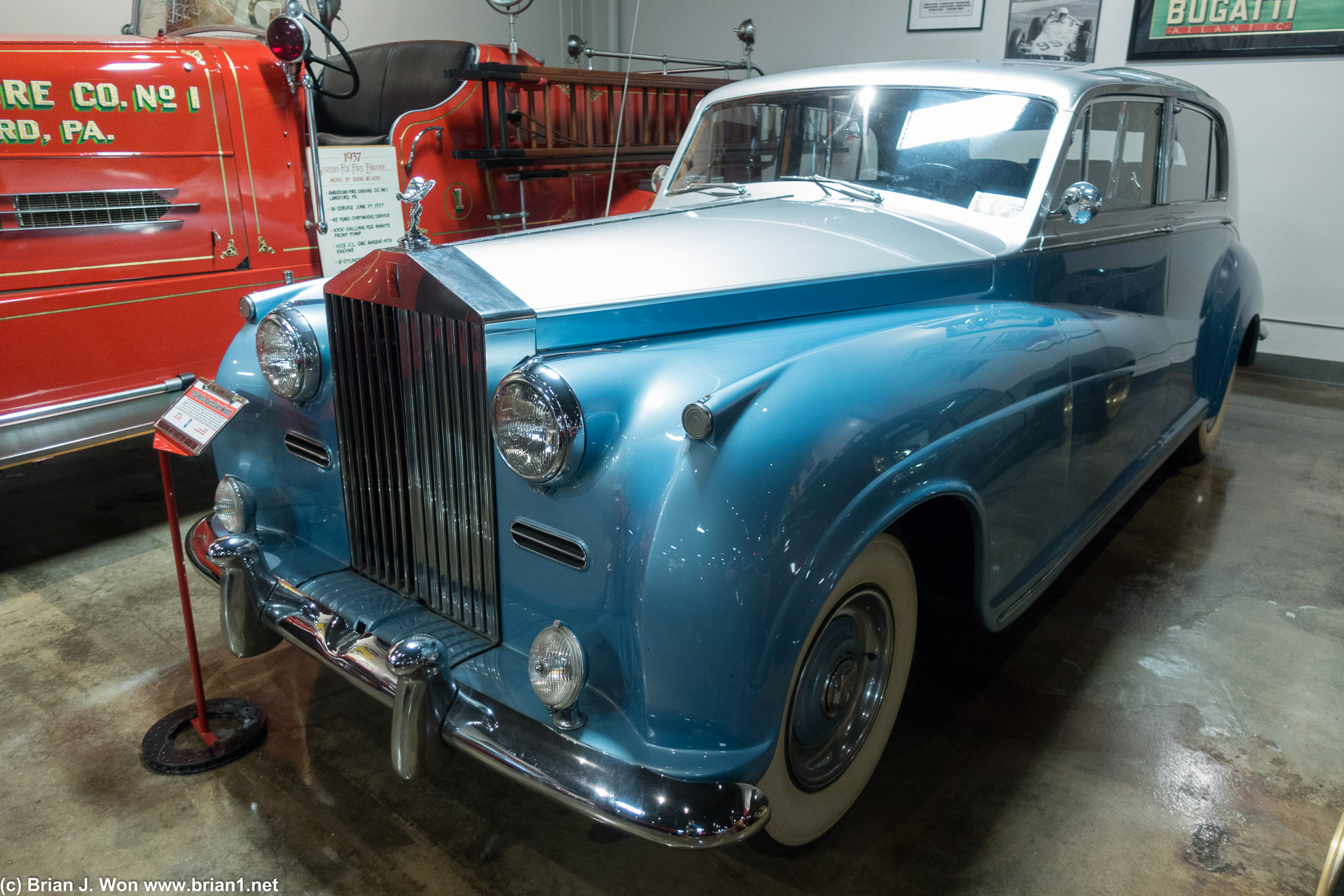 1956 Rolls-Royce Silver Wraith.