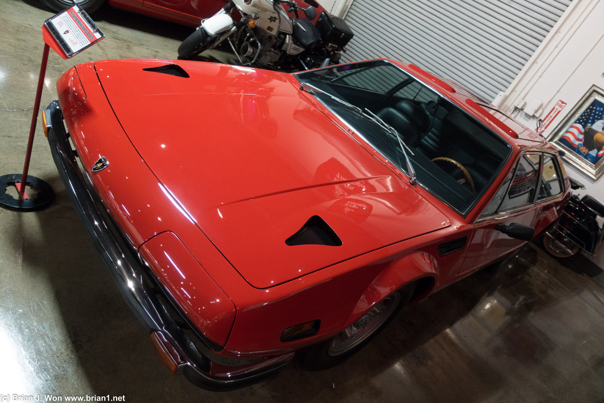 1972 Lamborghini Jarama 400GTS.