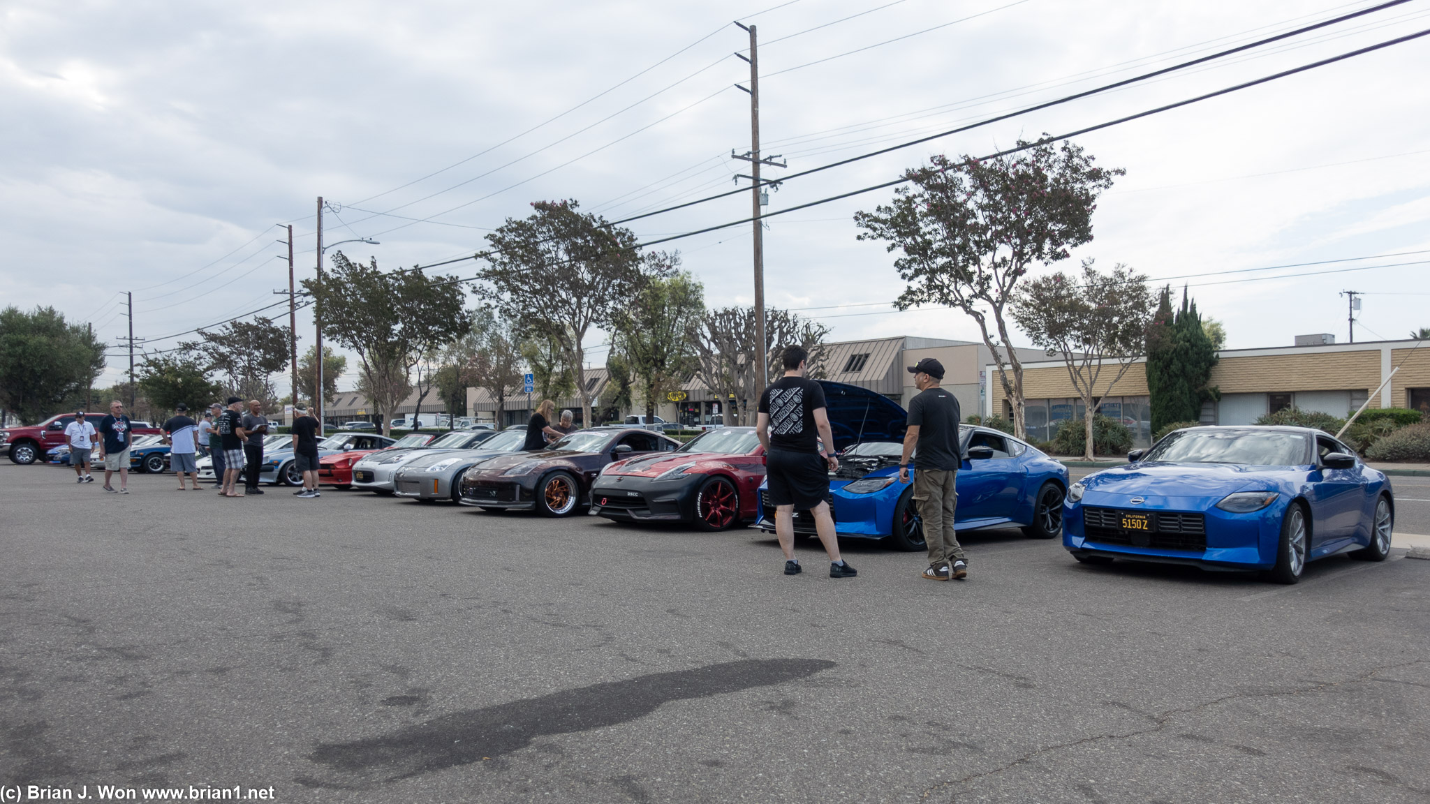 Morning meetup at Motorsports Auto in Orange, CA.